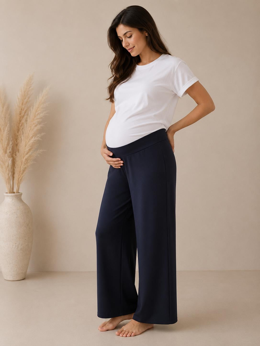 Panta Tuta Flare Blu Notte