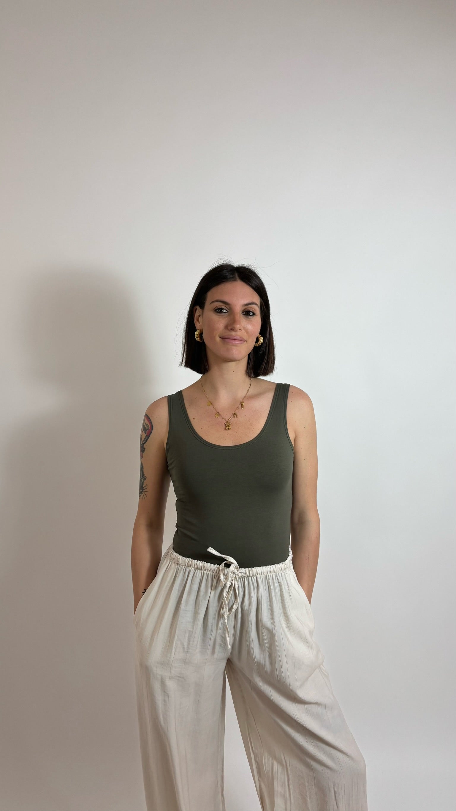 Canotta Basic Verde Utility