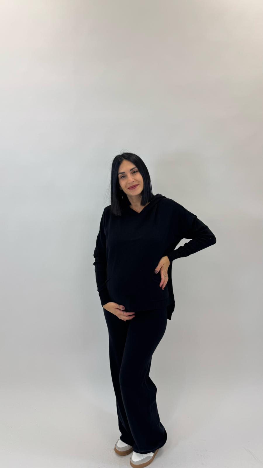 Sporty Set Maglina Morbida Nero
