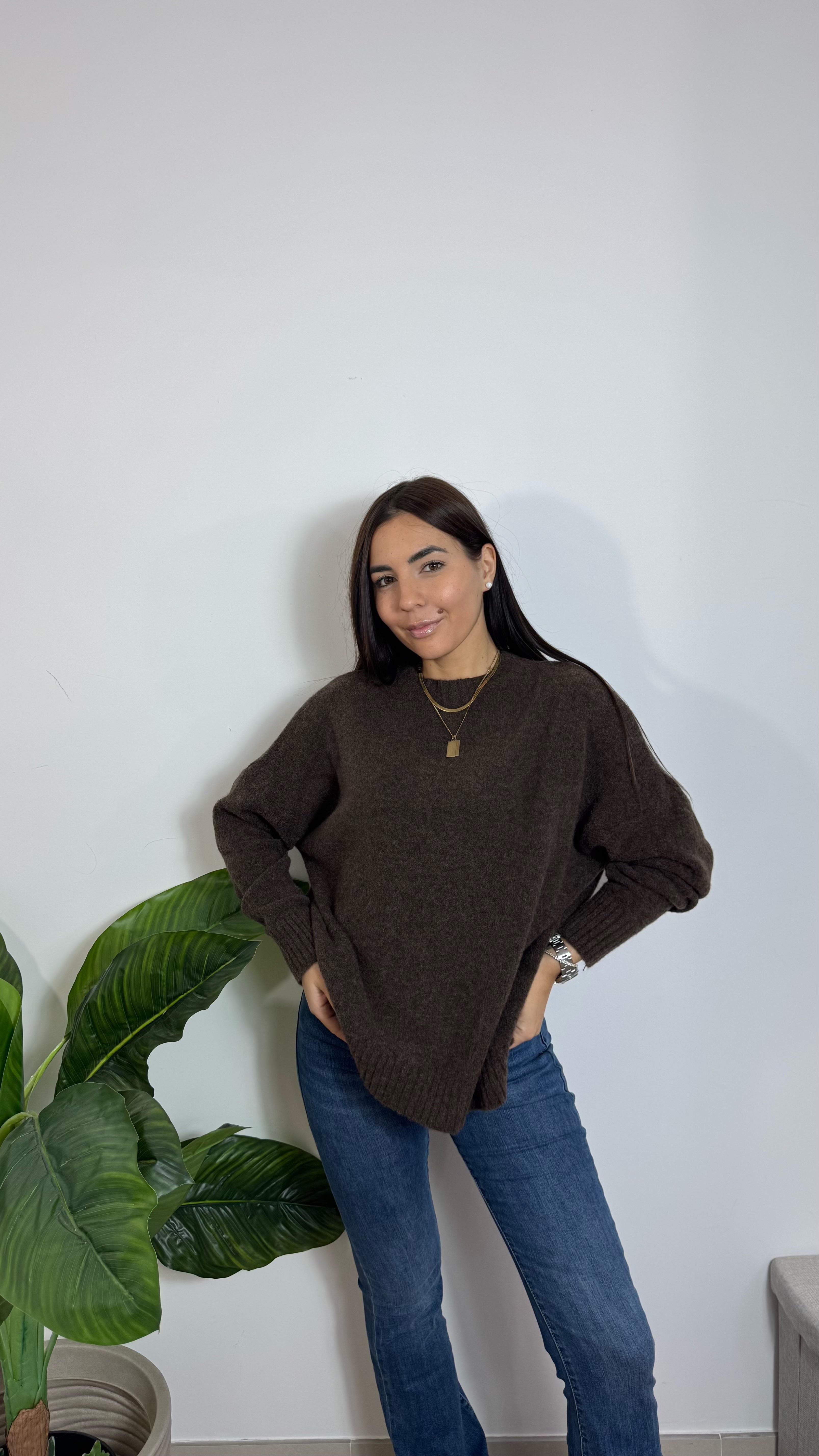 Pull Morbidissimo Girocollo Choco