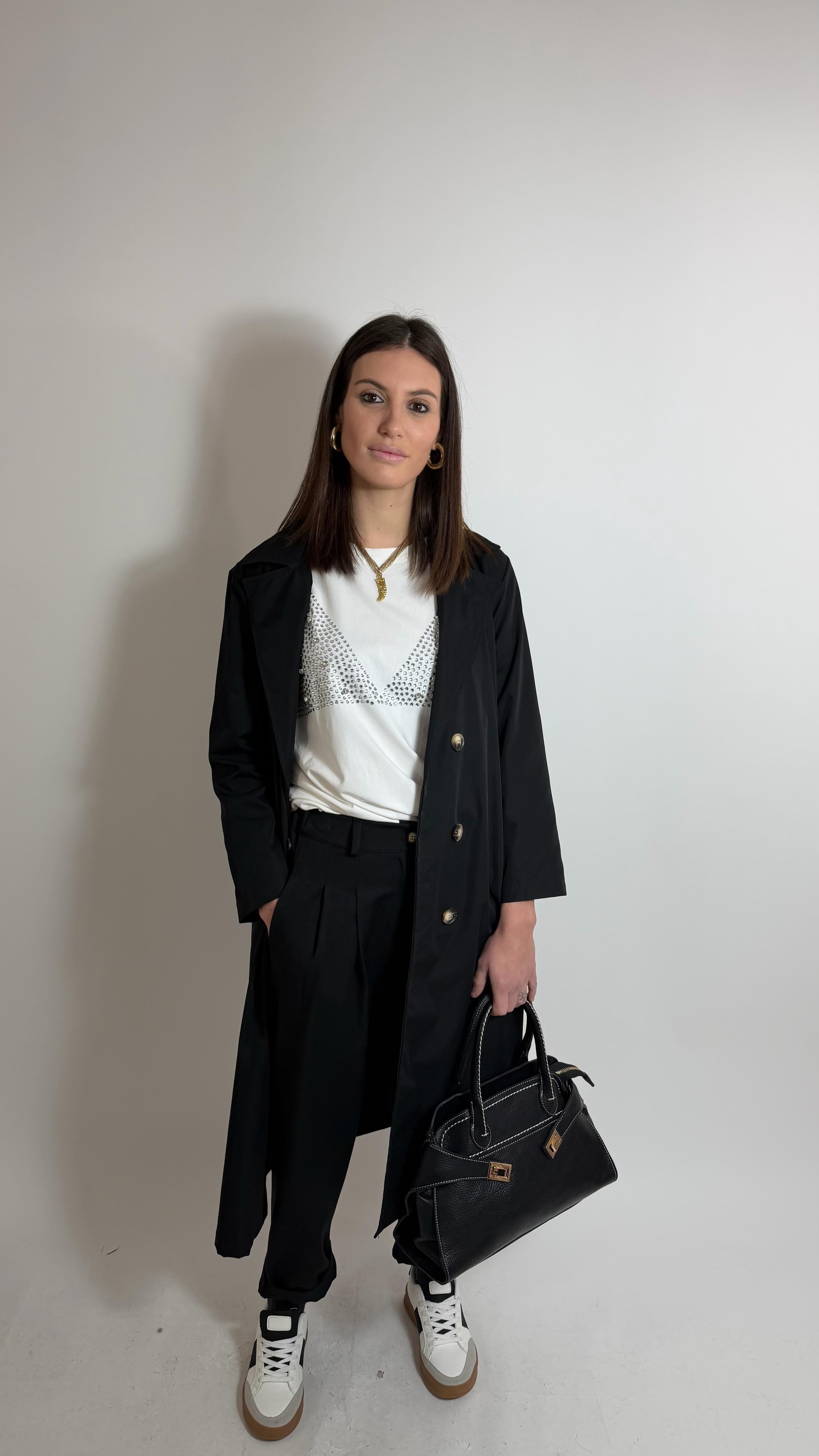 Pantalone Relax Nero