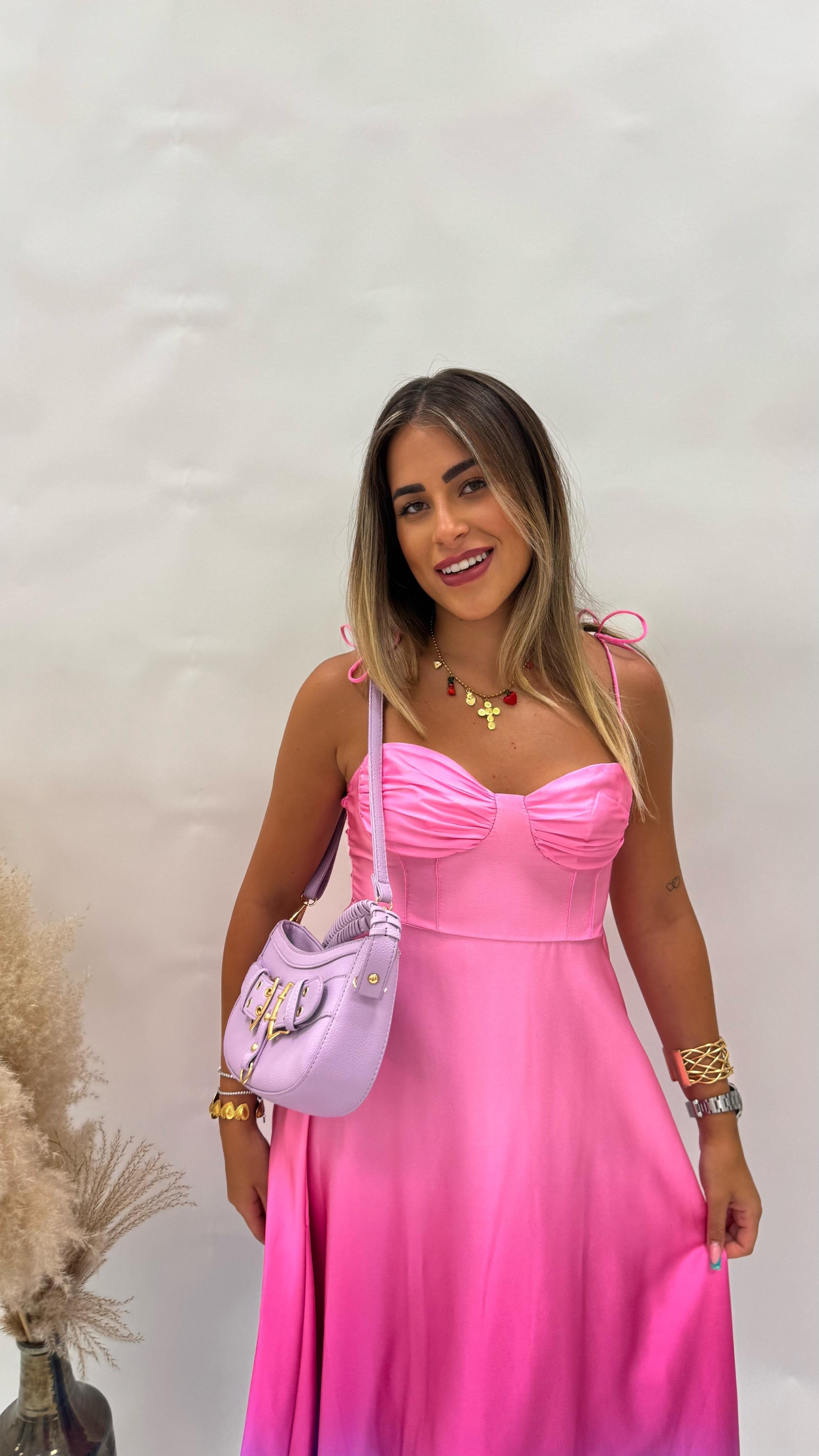 Abito Conchiglia Pink Shade