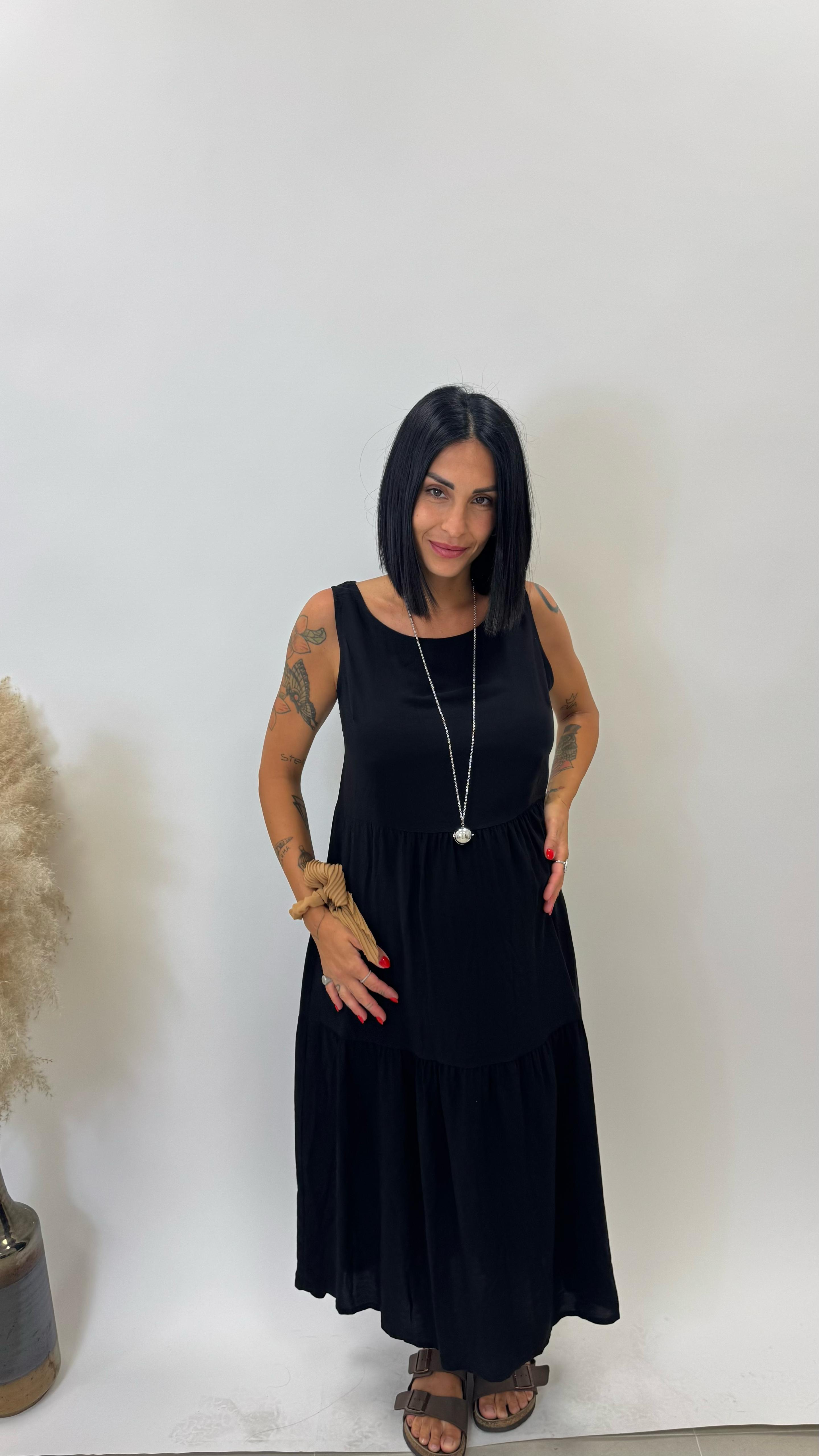 Evergreen Dress Nero
