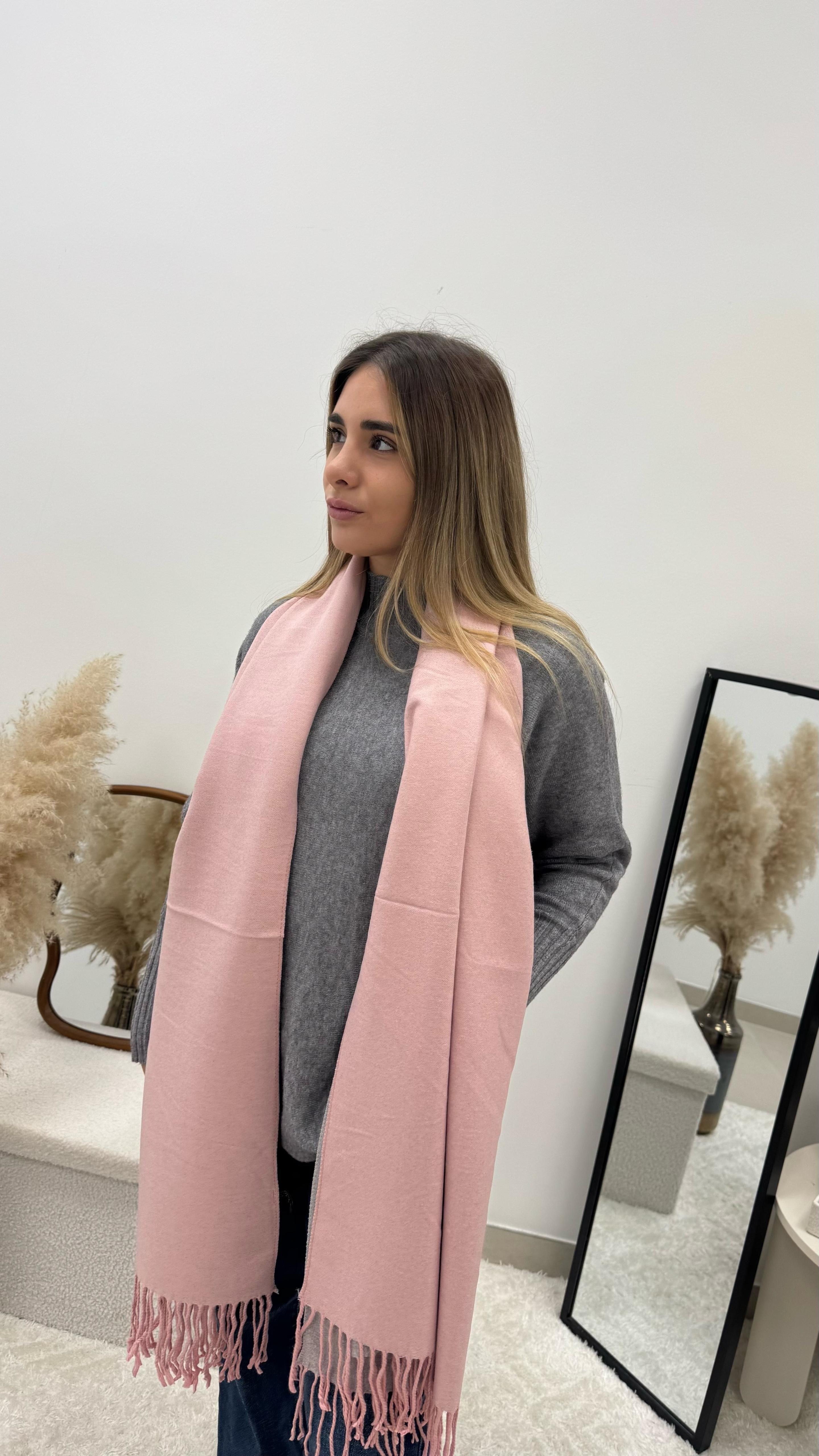 Sciarpa Basic Pink Soft