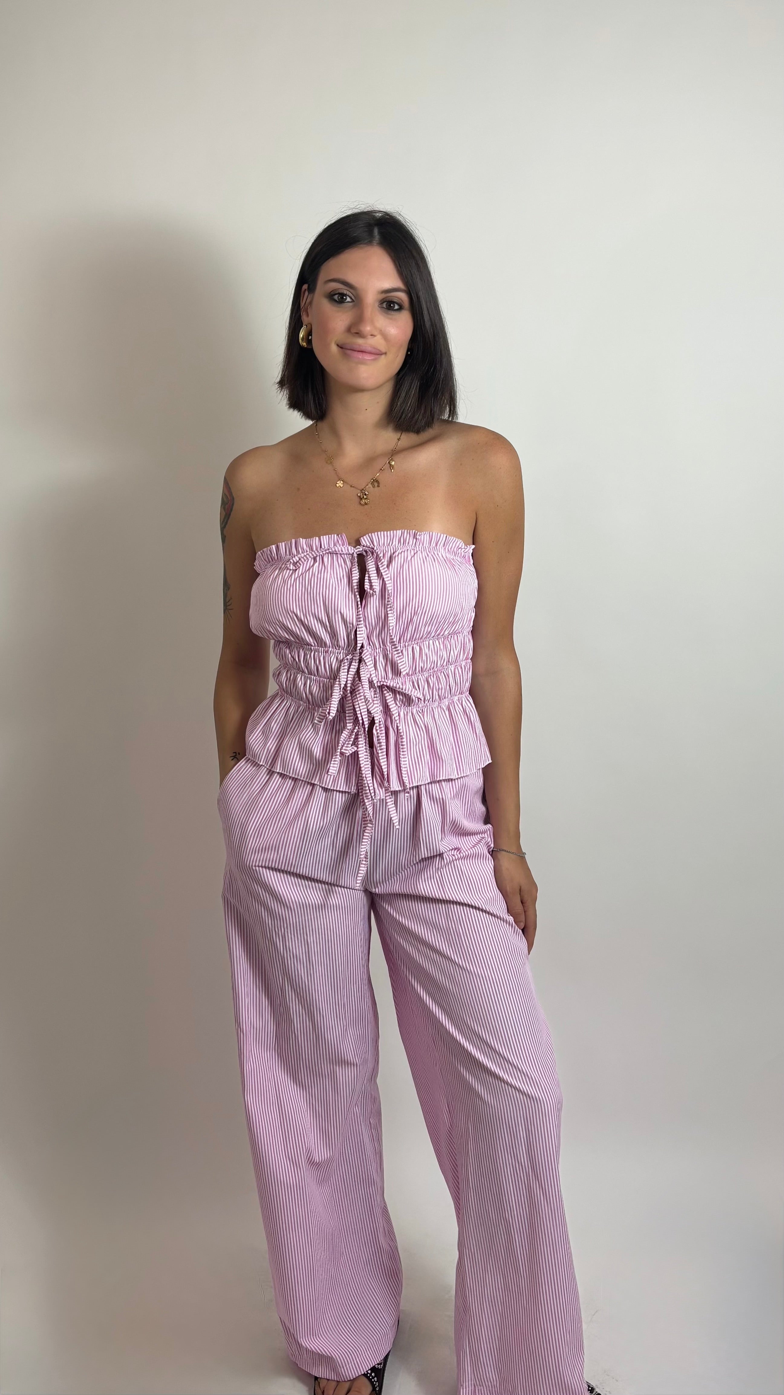 Set Stripes Pink