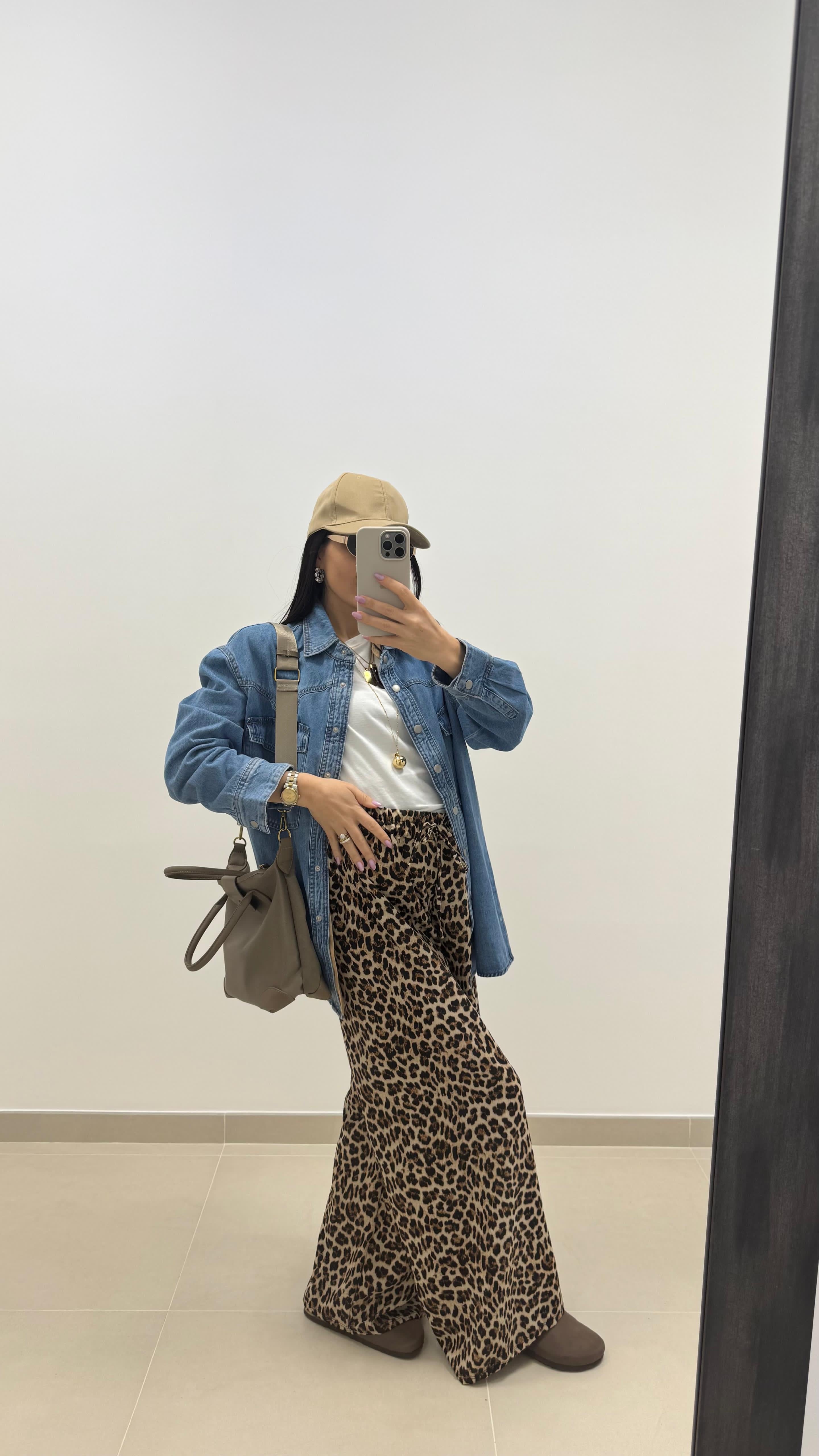 Pantalone Palazzo Best Seller Animalier Leopard