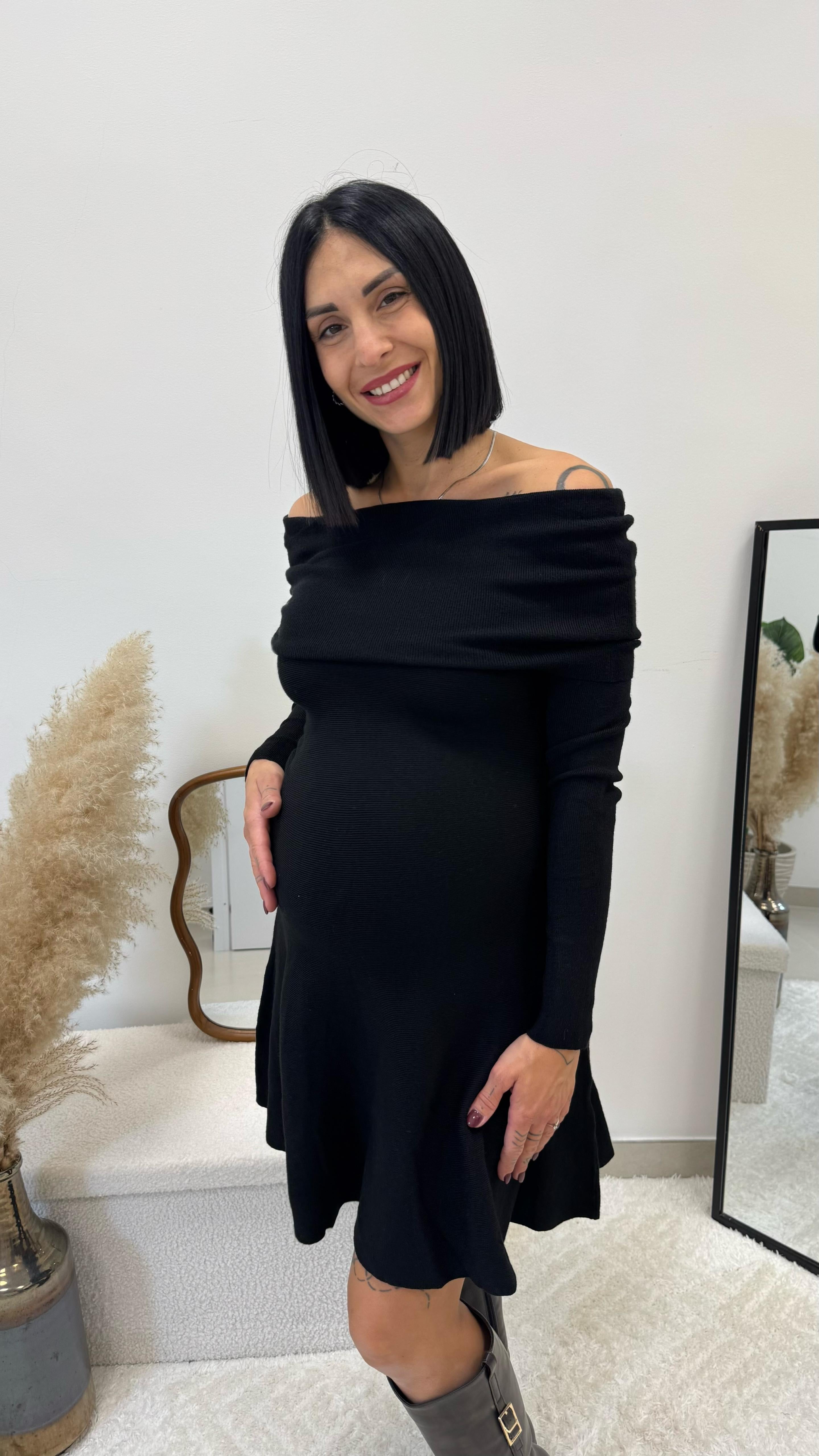 Abito Romantic Nero