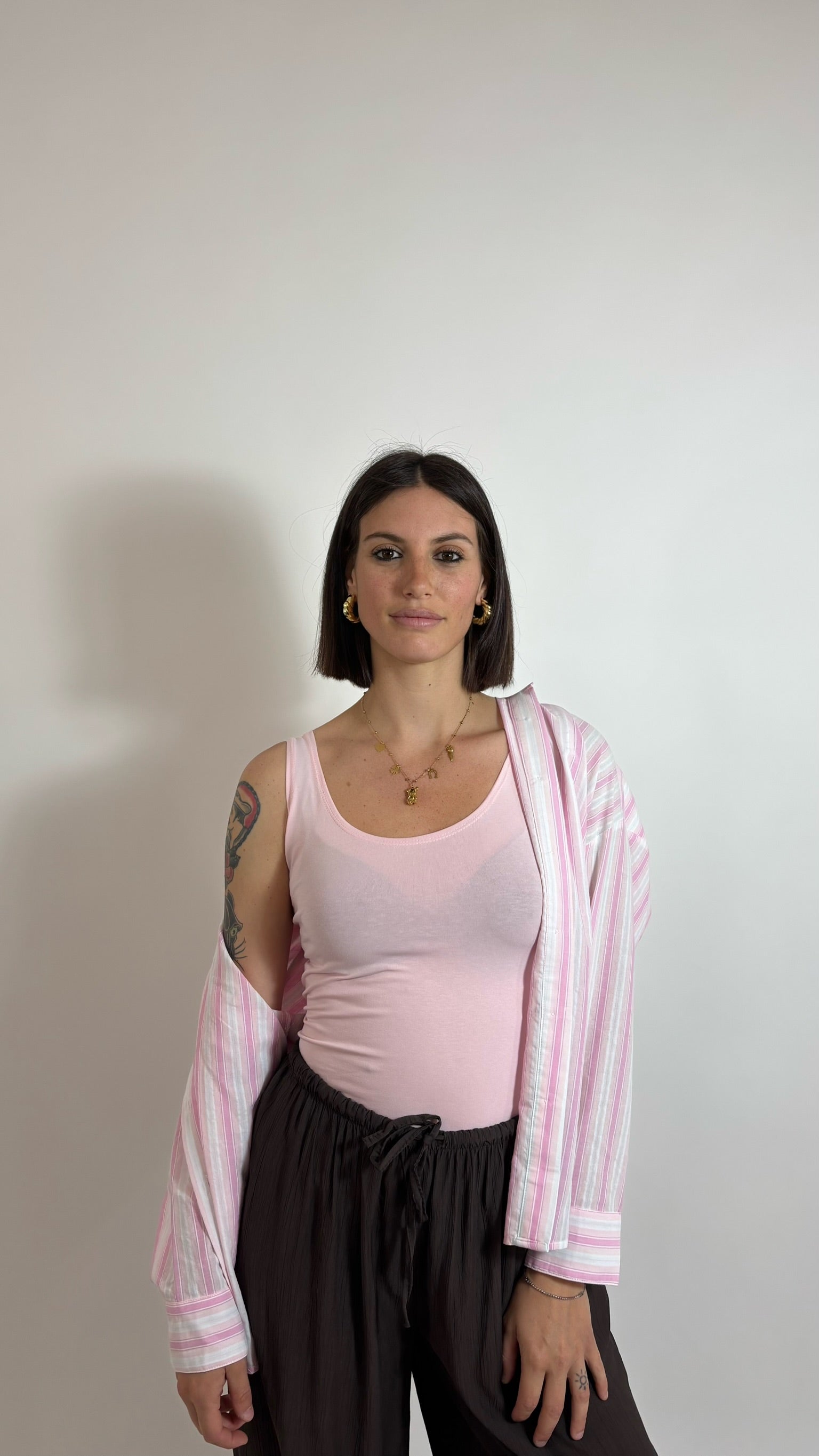Canotta Basic Pink