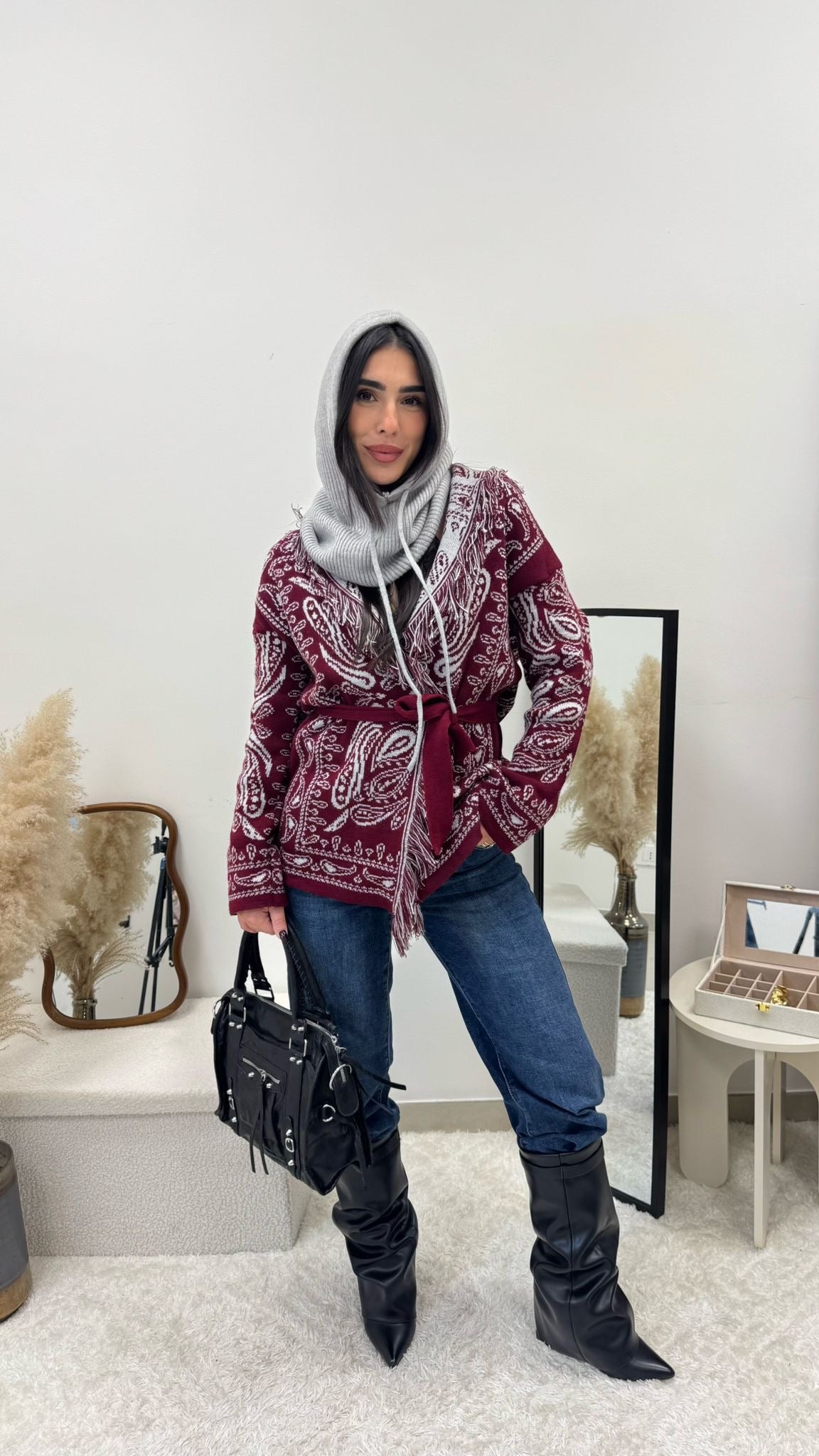 Balaclava Grigio Perla