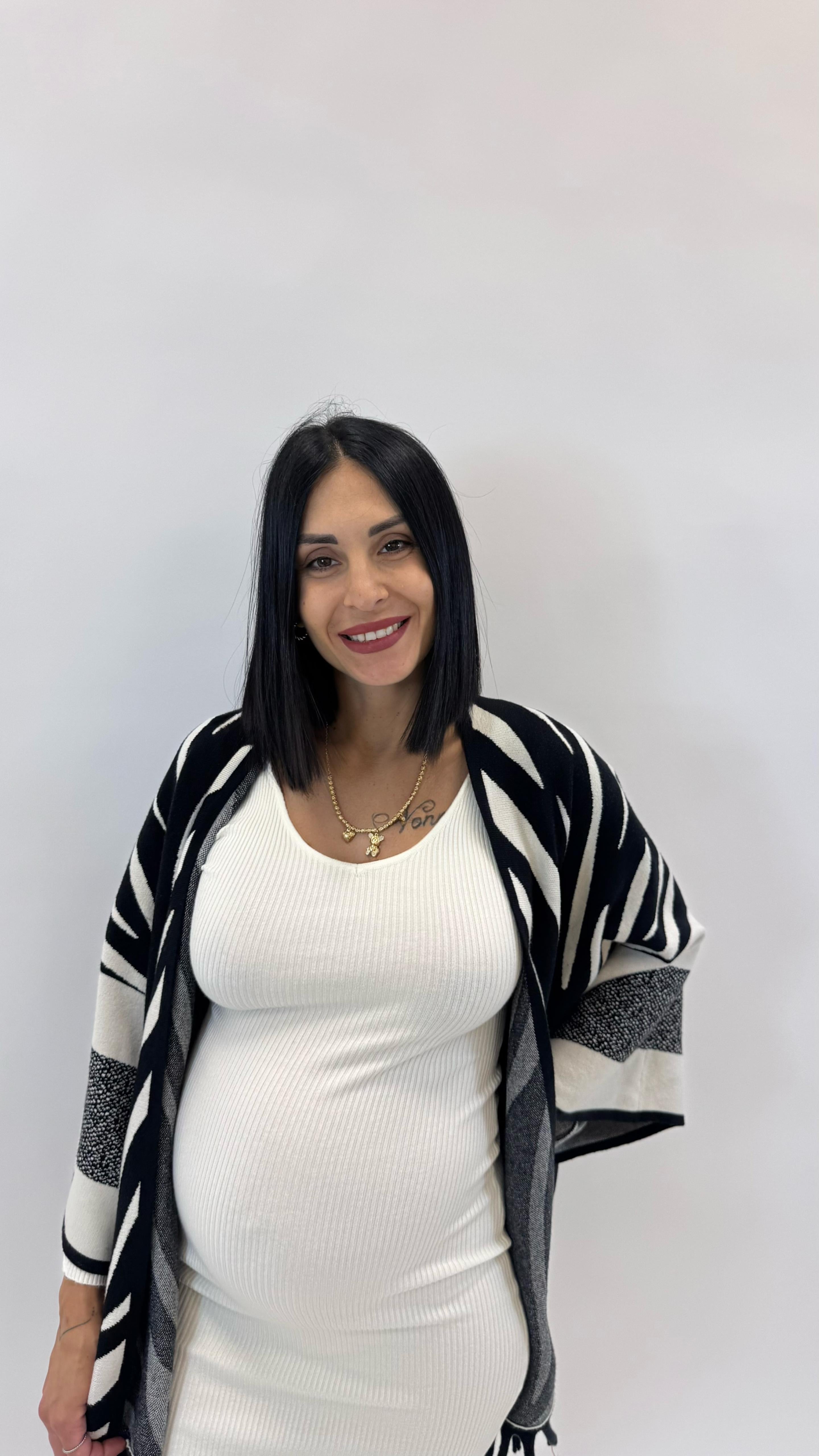 Cardigan Over Top Quality Zebra