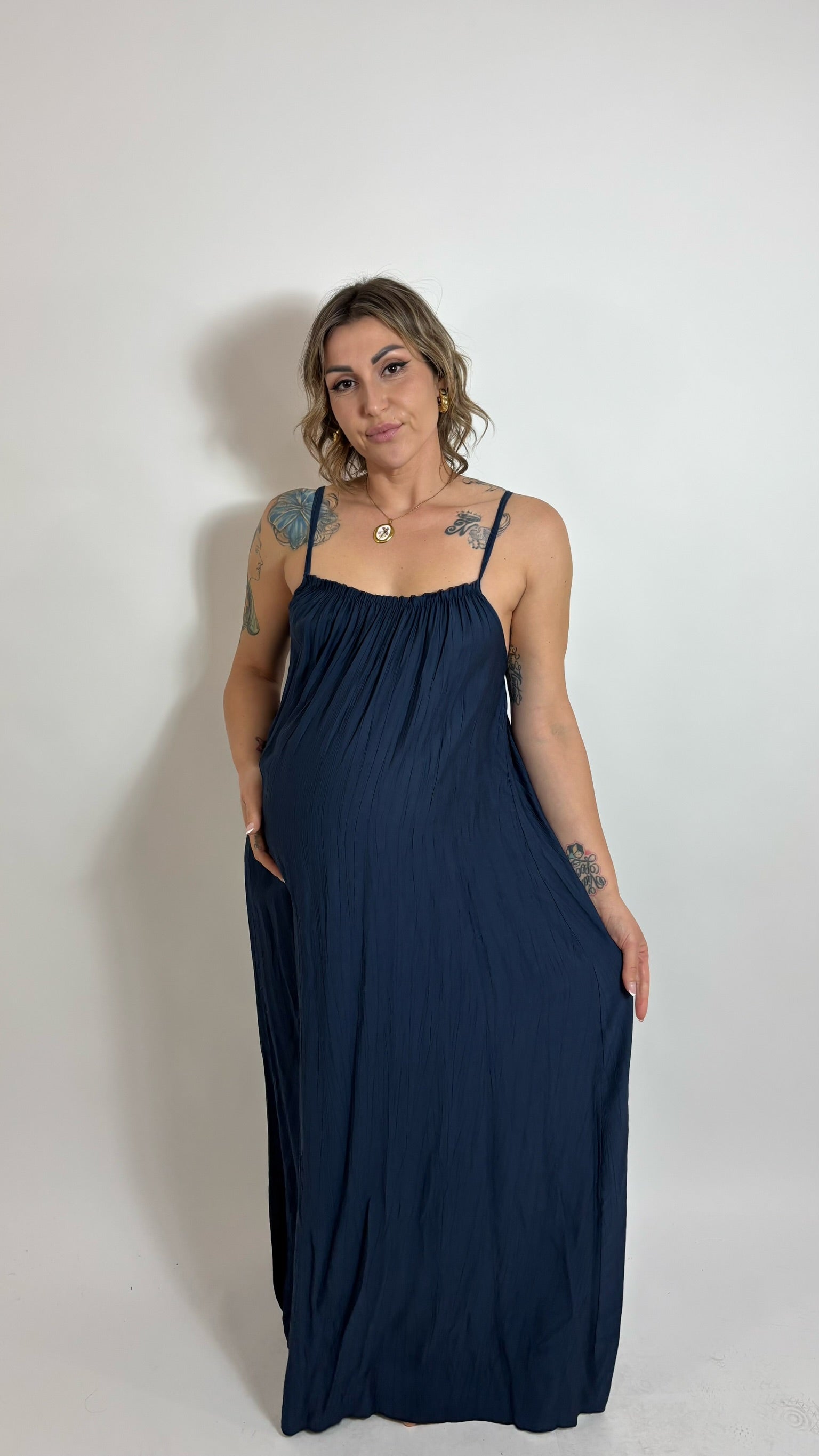 Maxi Dress Jewel Blu