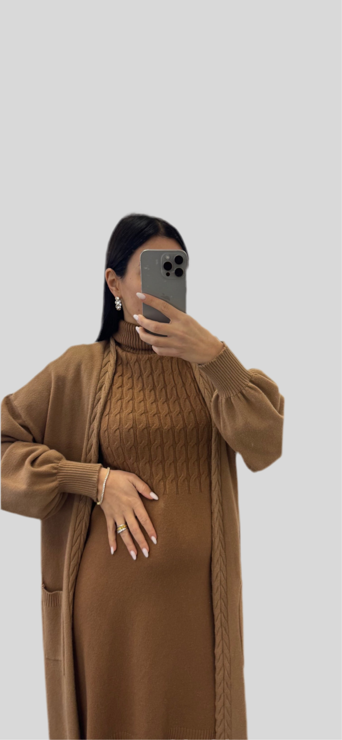 Abito Dafne Caramello