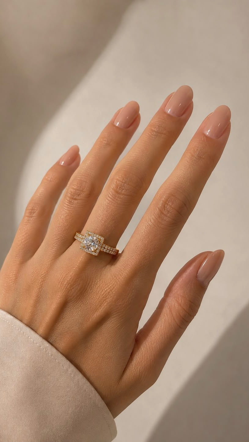 Anello Square Gold