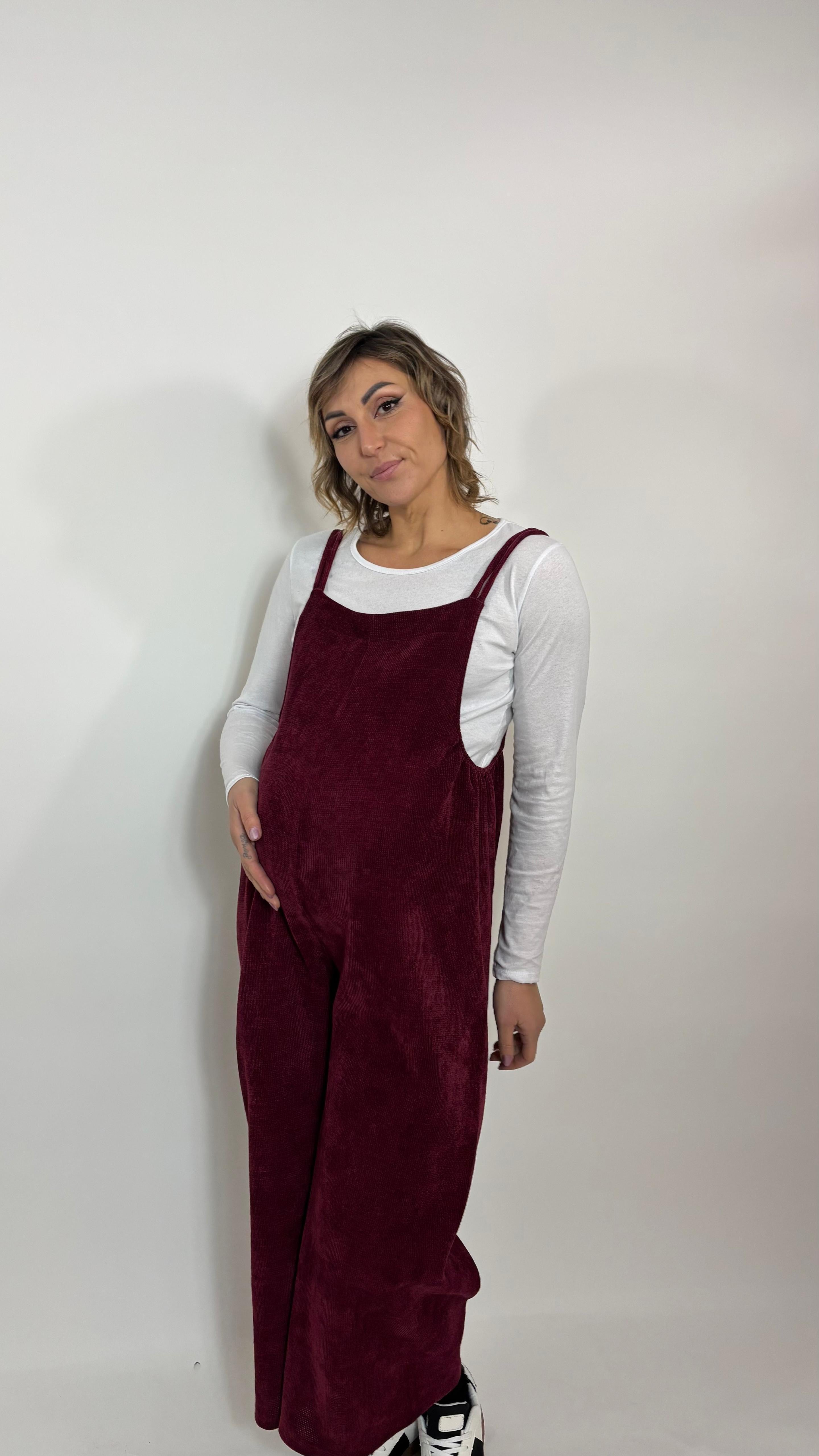 Salopette Comfy Rosso India