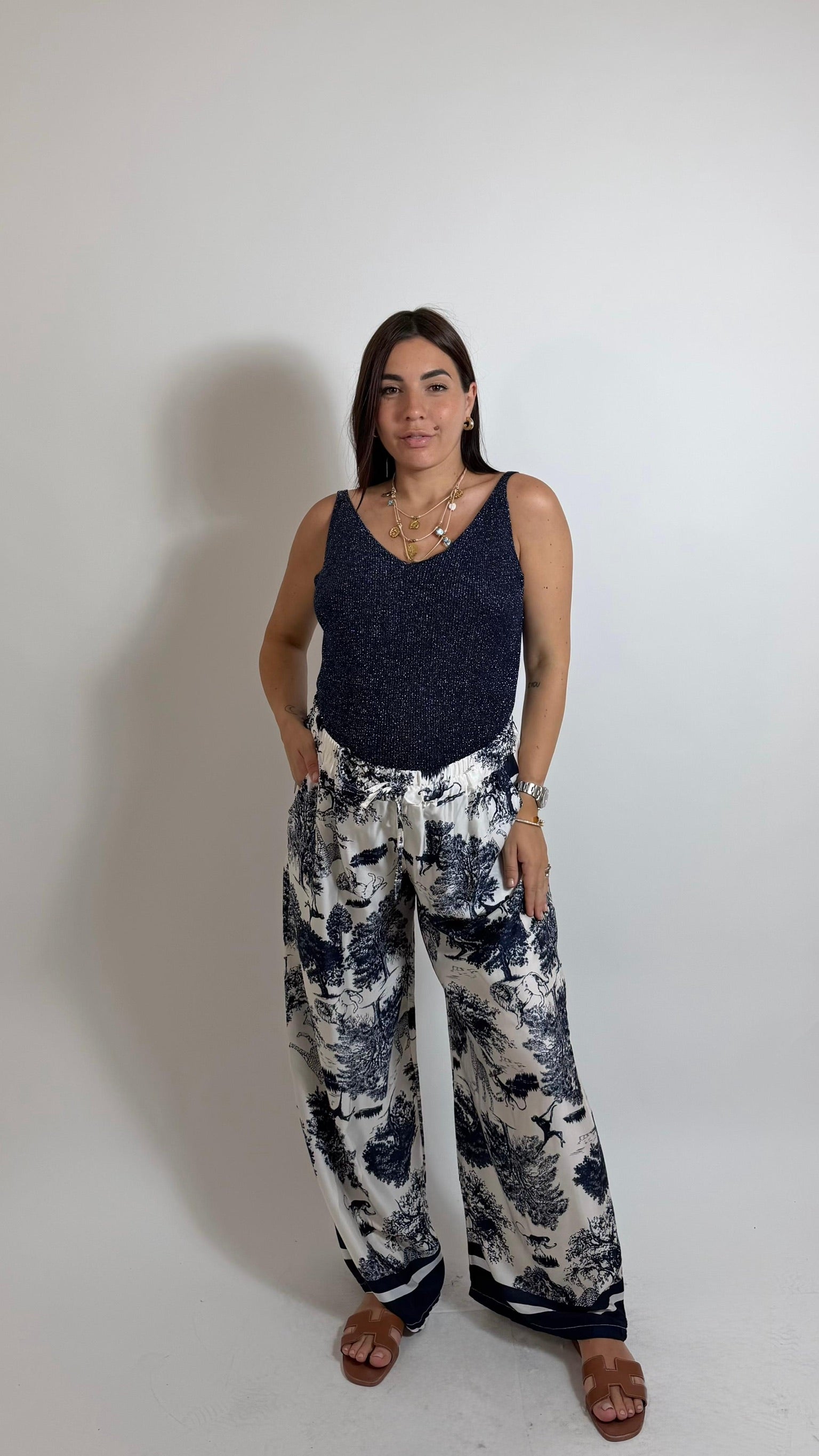 Pantalone Beach Club Blu