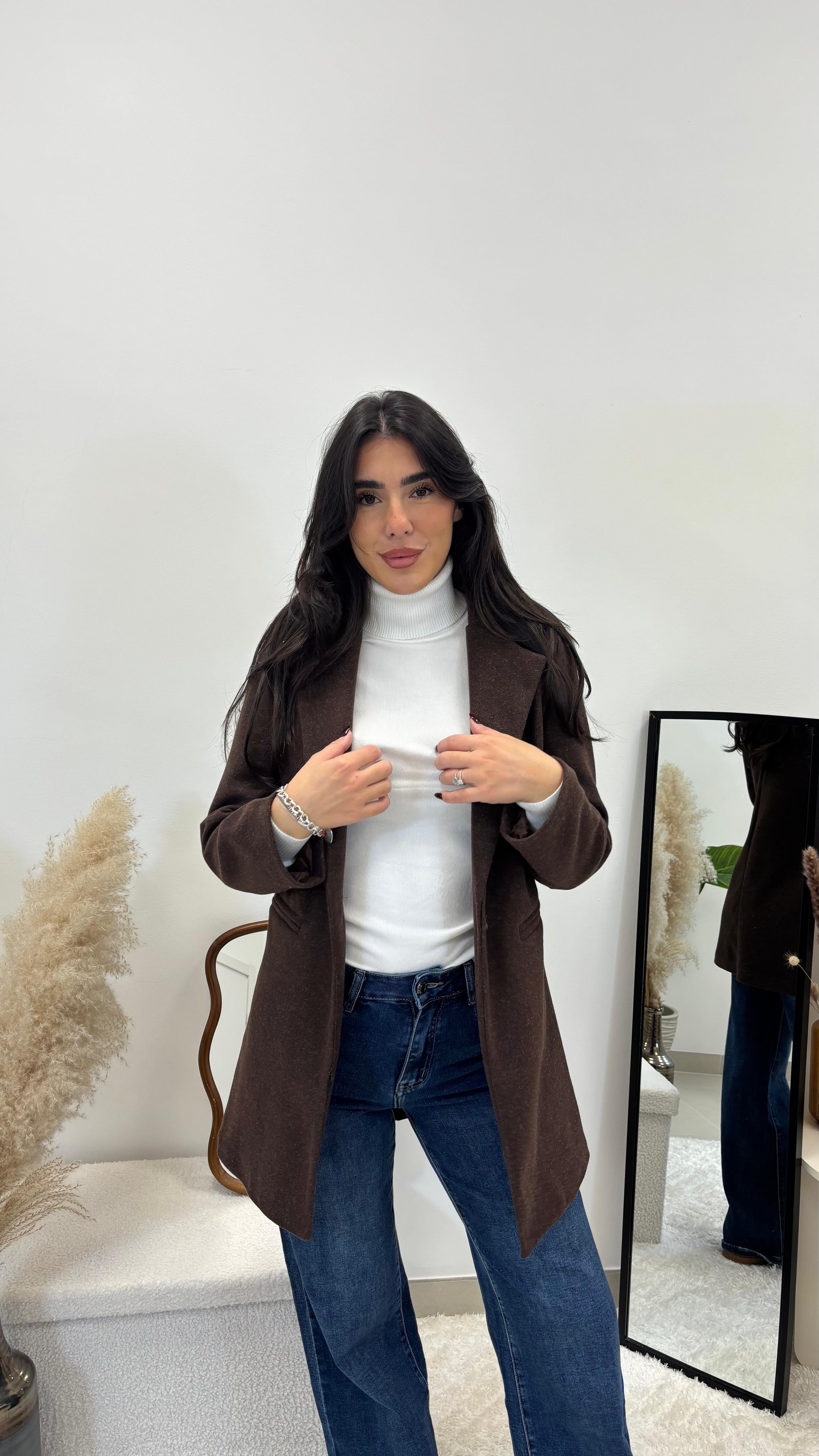 Coat Regular Fit Choco