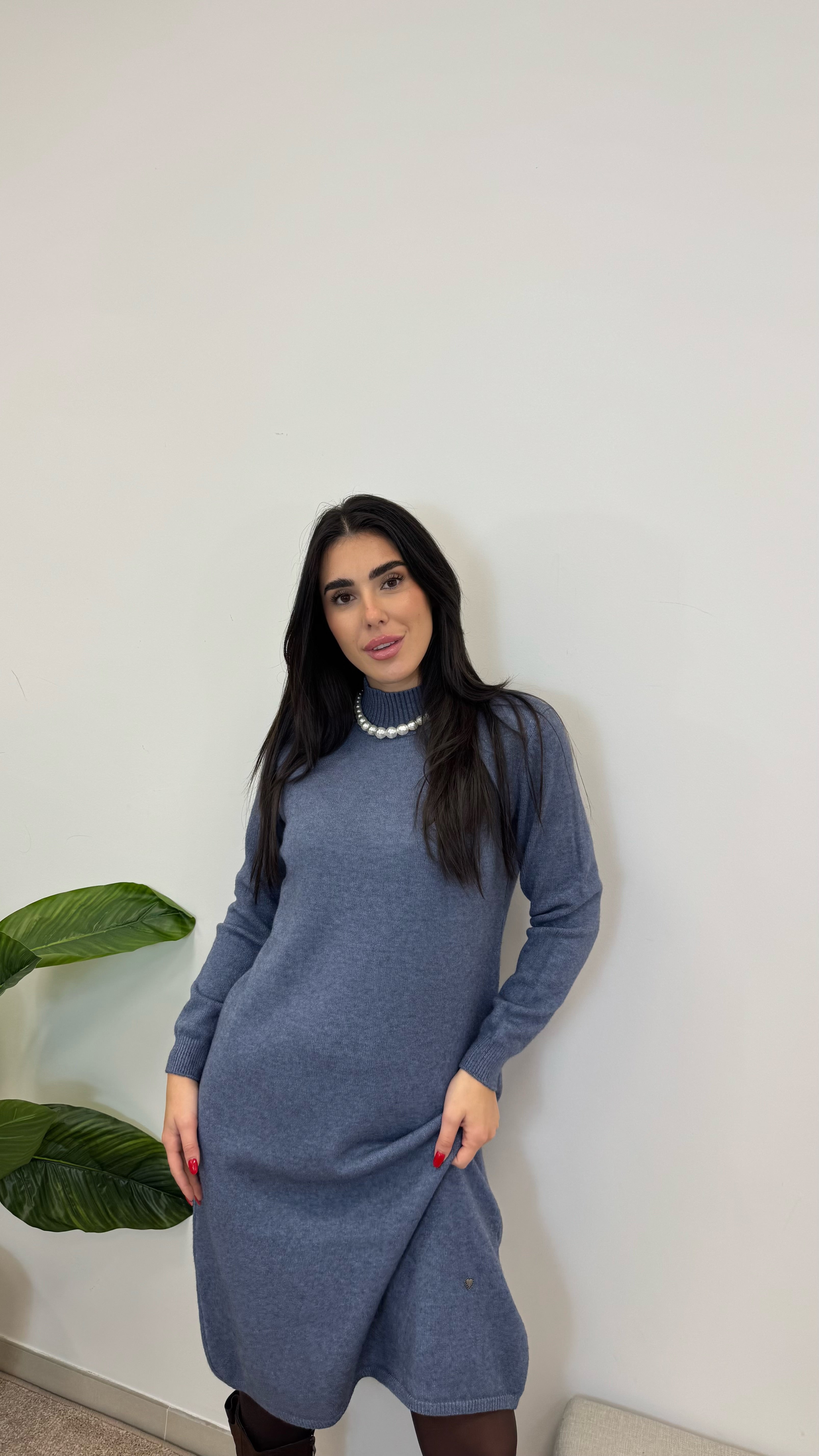 Abito Soft Touch Ceruleo