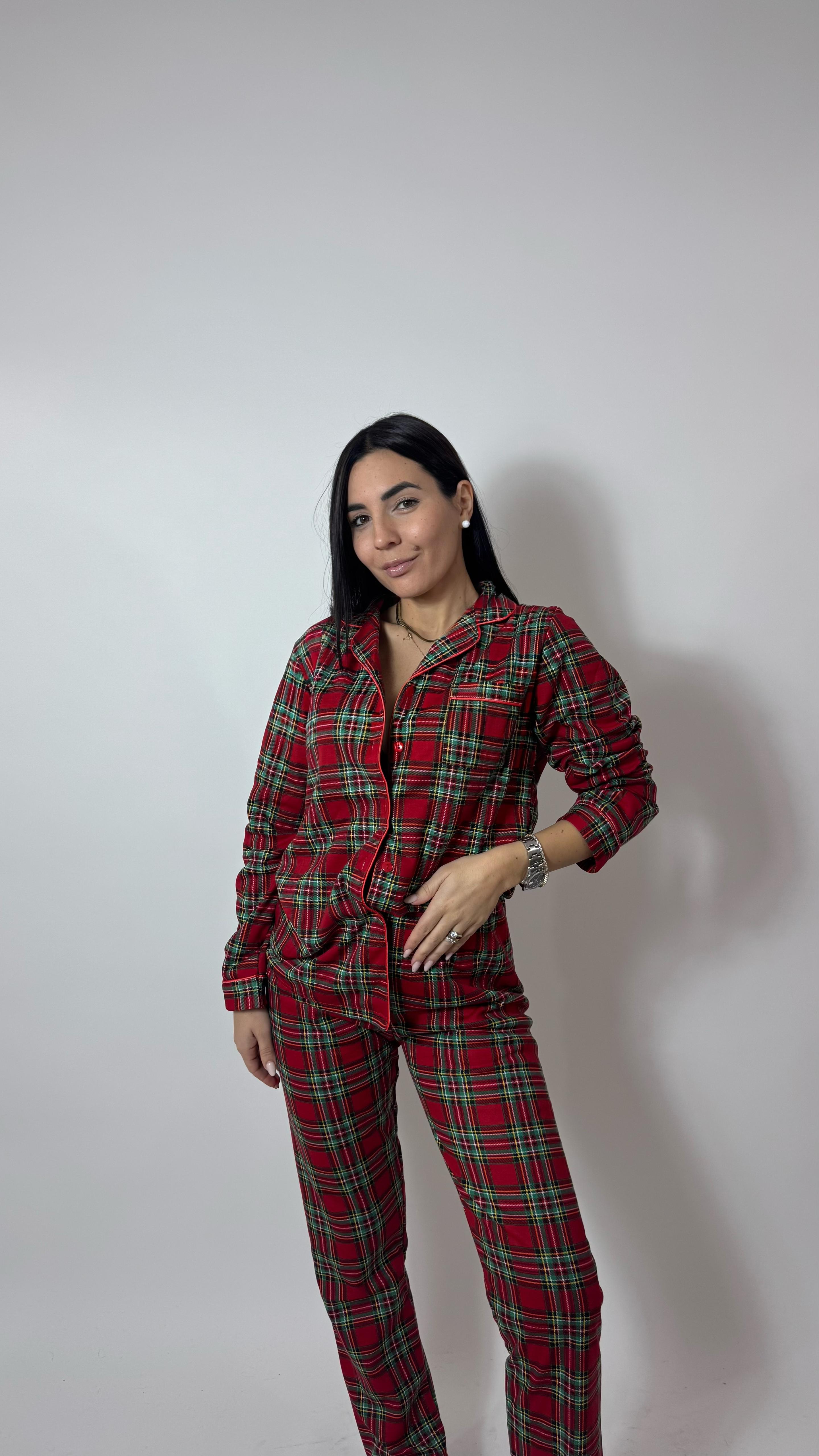 🎄Pigiama Tartan