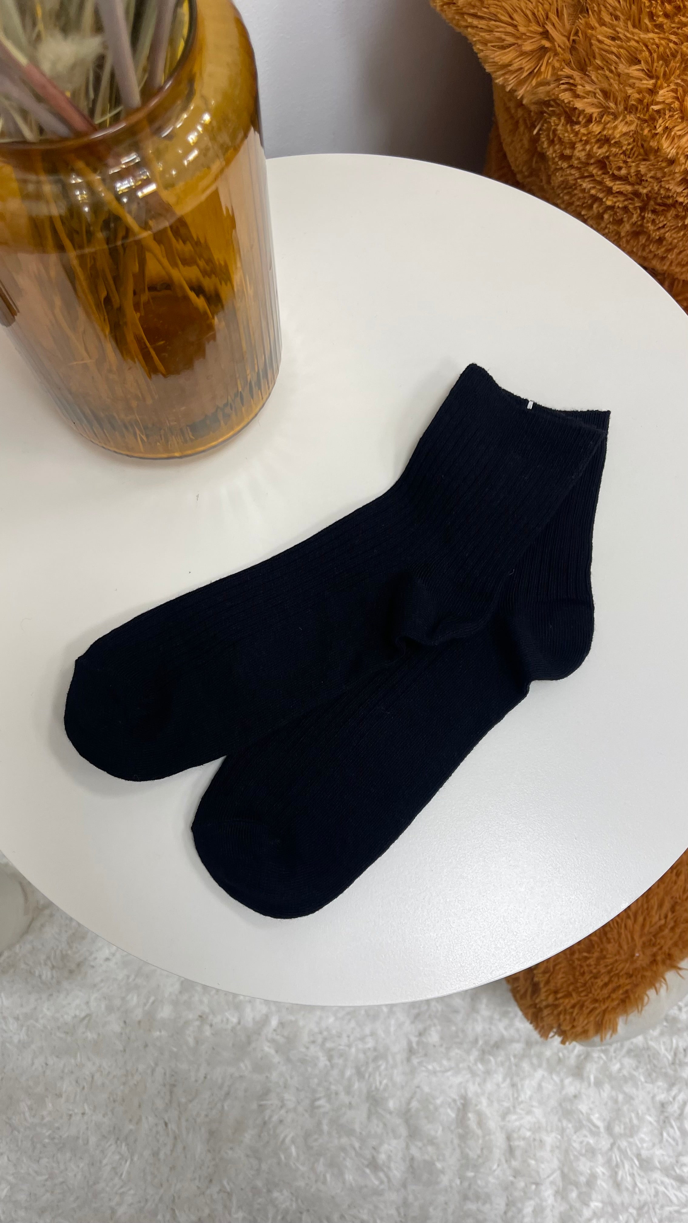 Socks Basic Ribbed