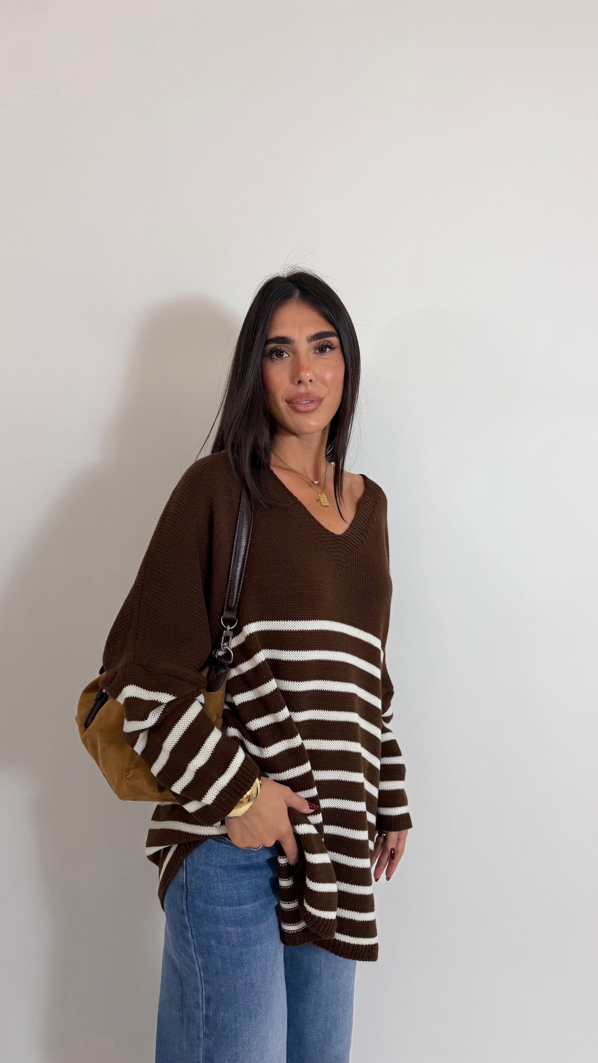 Pull Stripe V Over