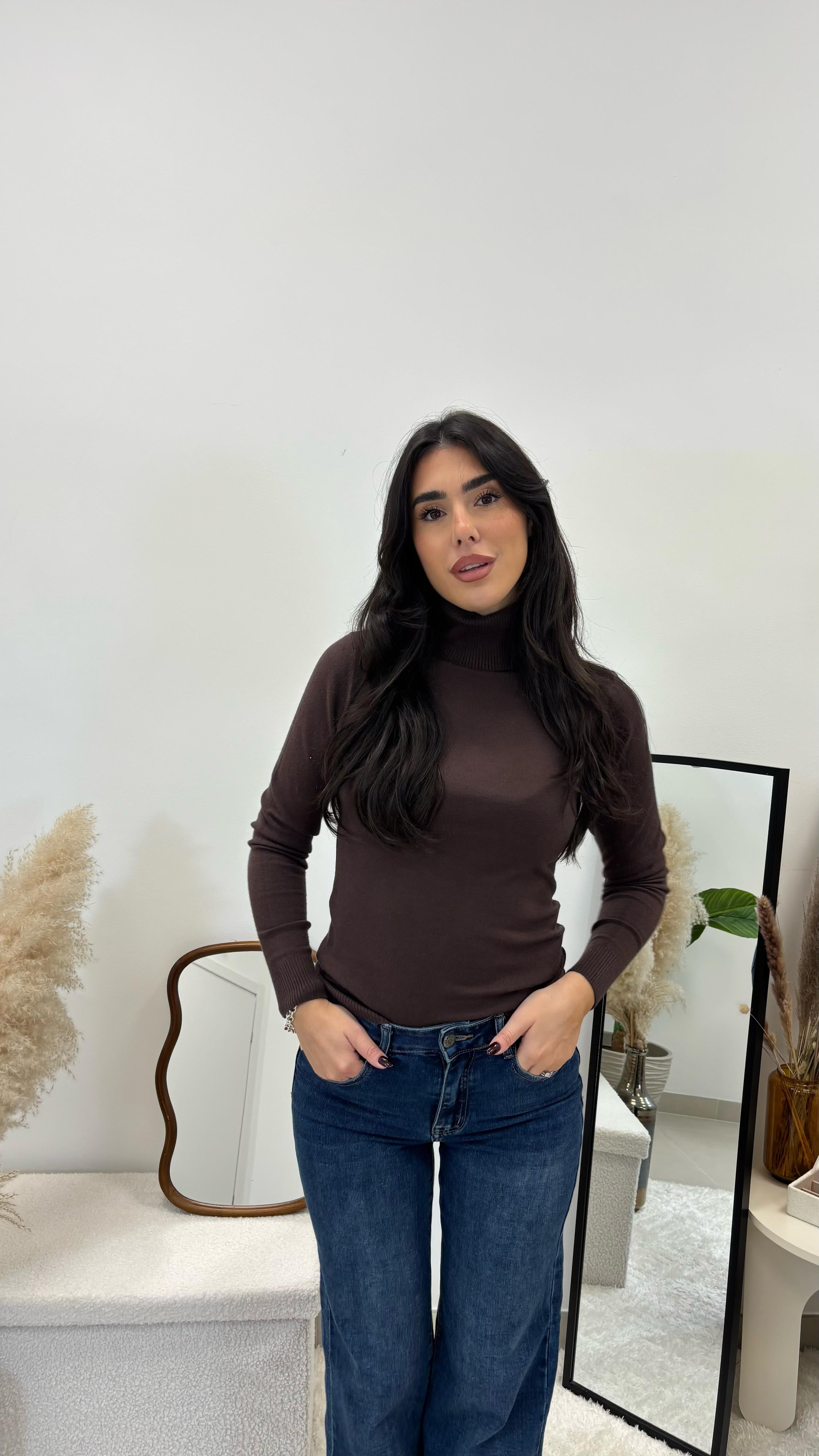 Pull Be You Collo Alto Choco