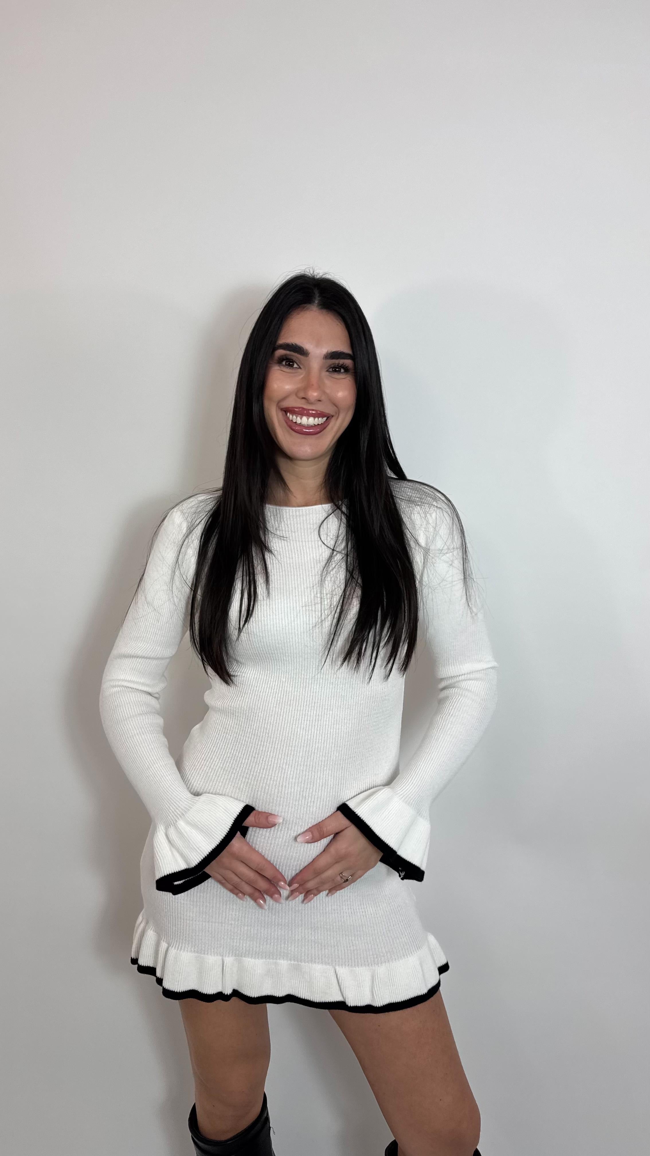 🥂Minidress Soft Chic Burro