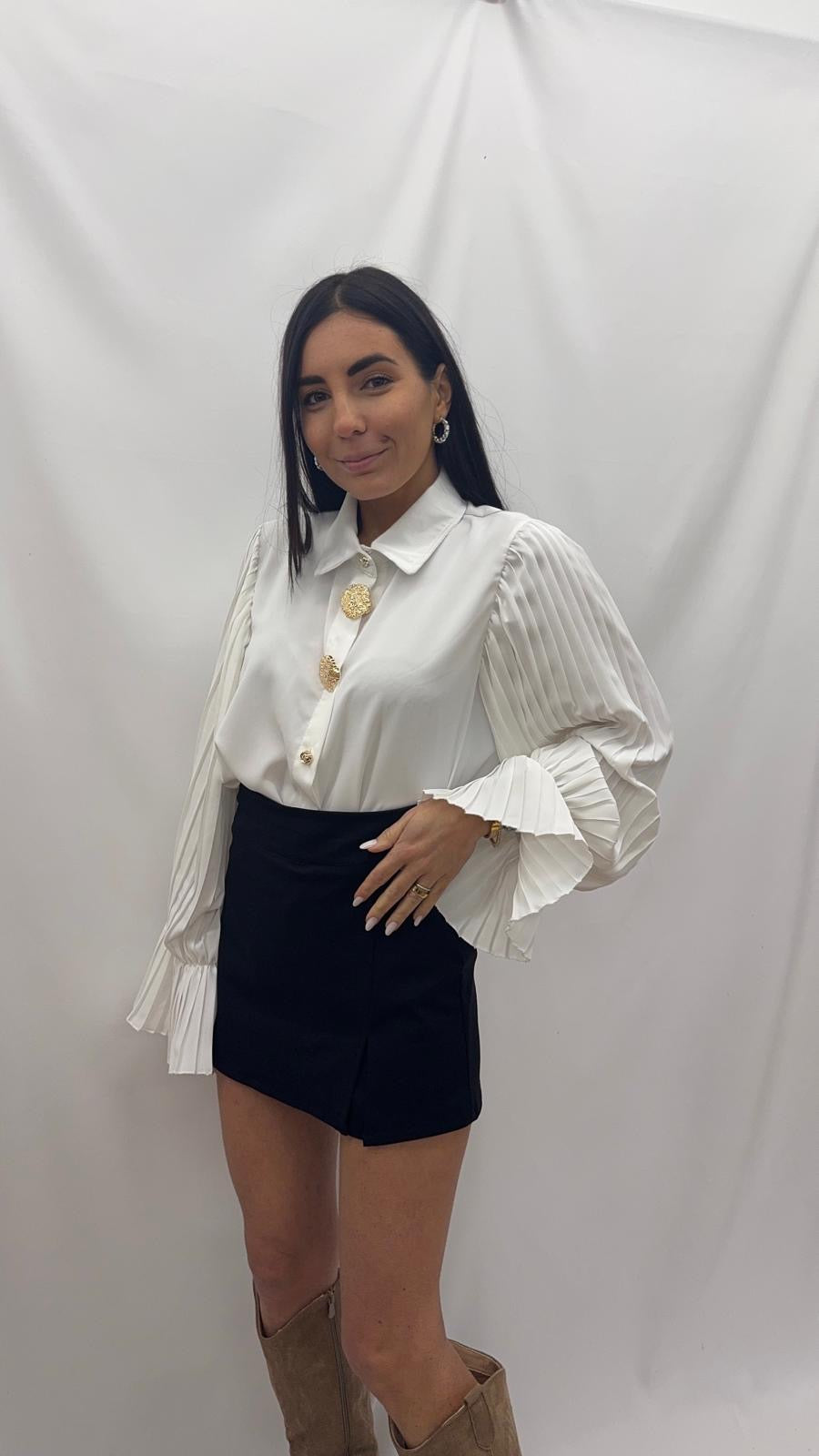 Gonna Formal Pantaloncino Nera