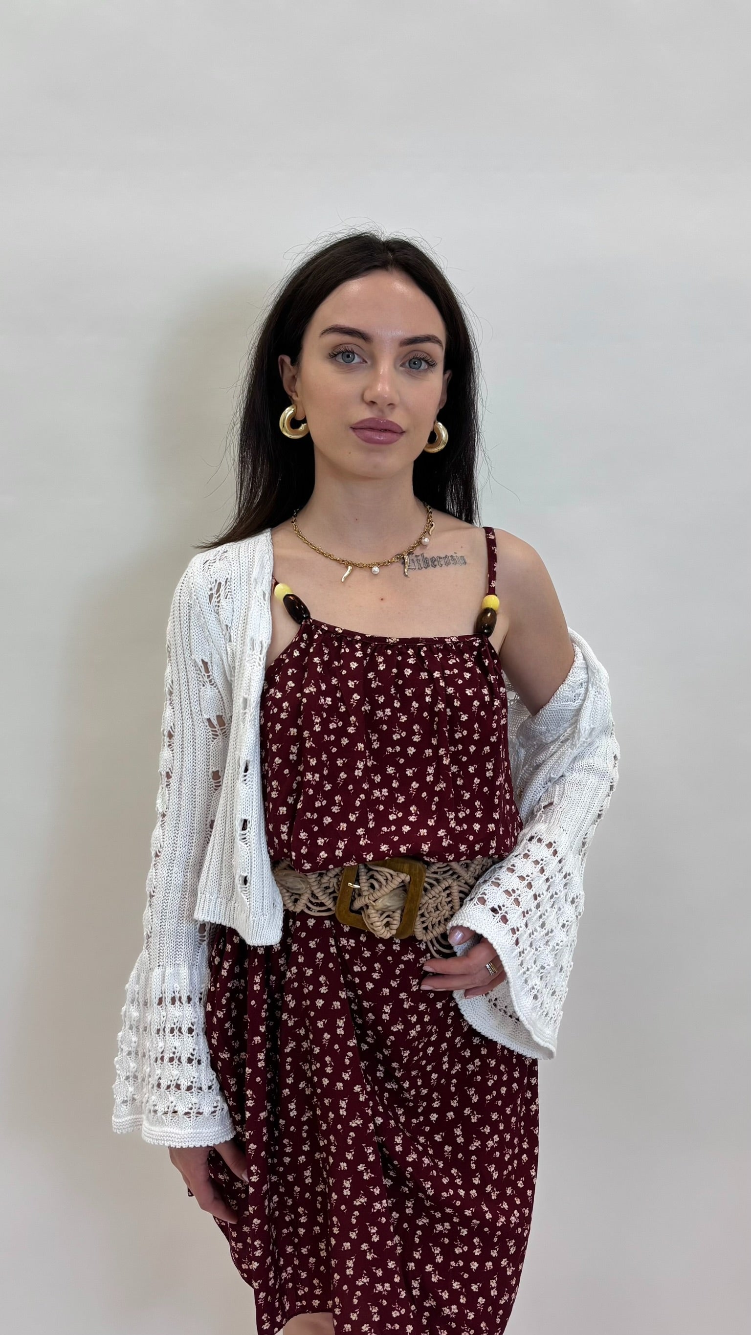 Abitino Bloom Pietre Rosso India