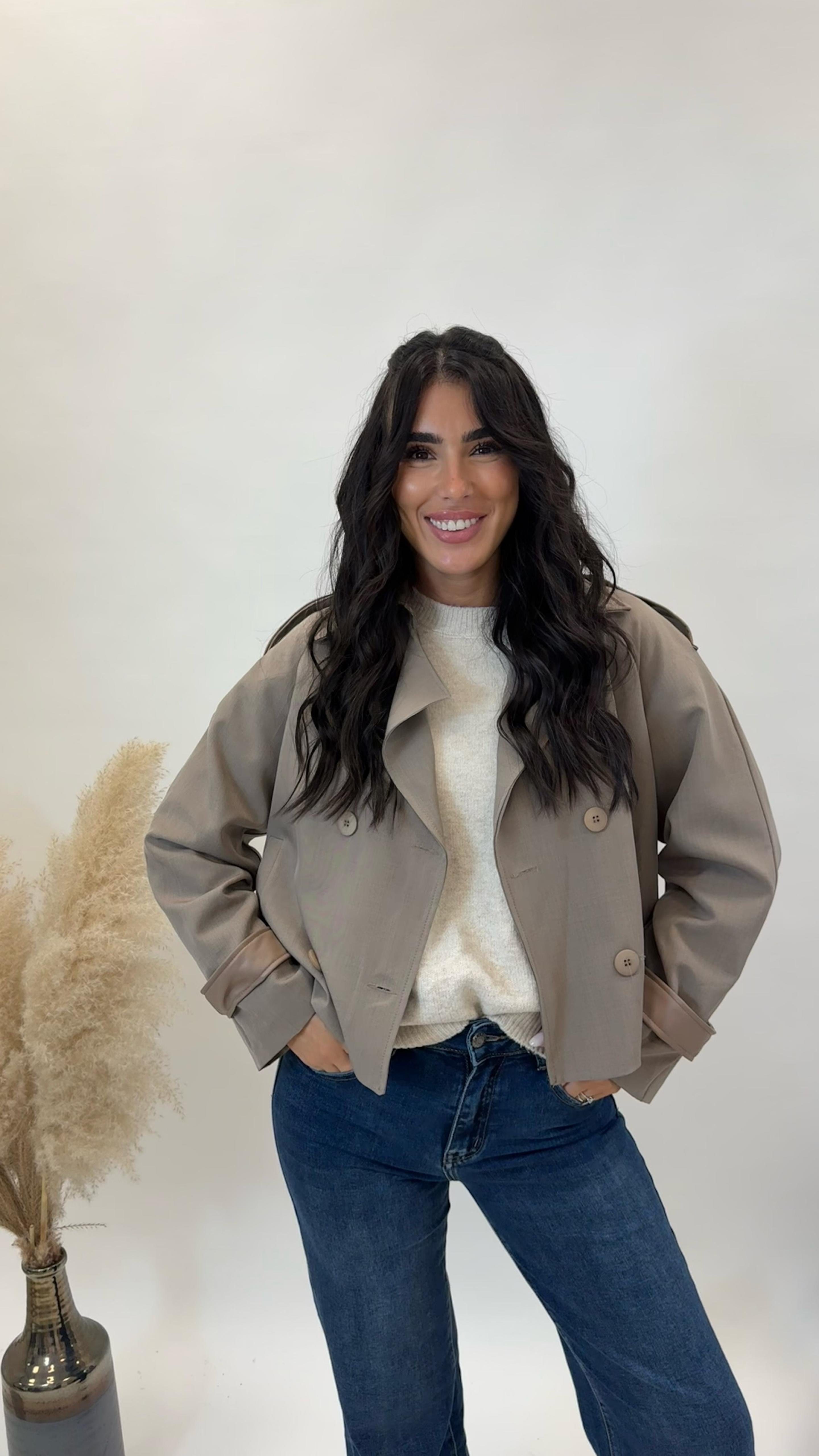 Pull Misto Mohair Ecru