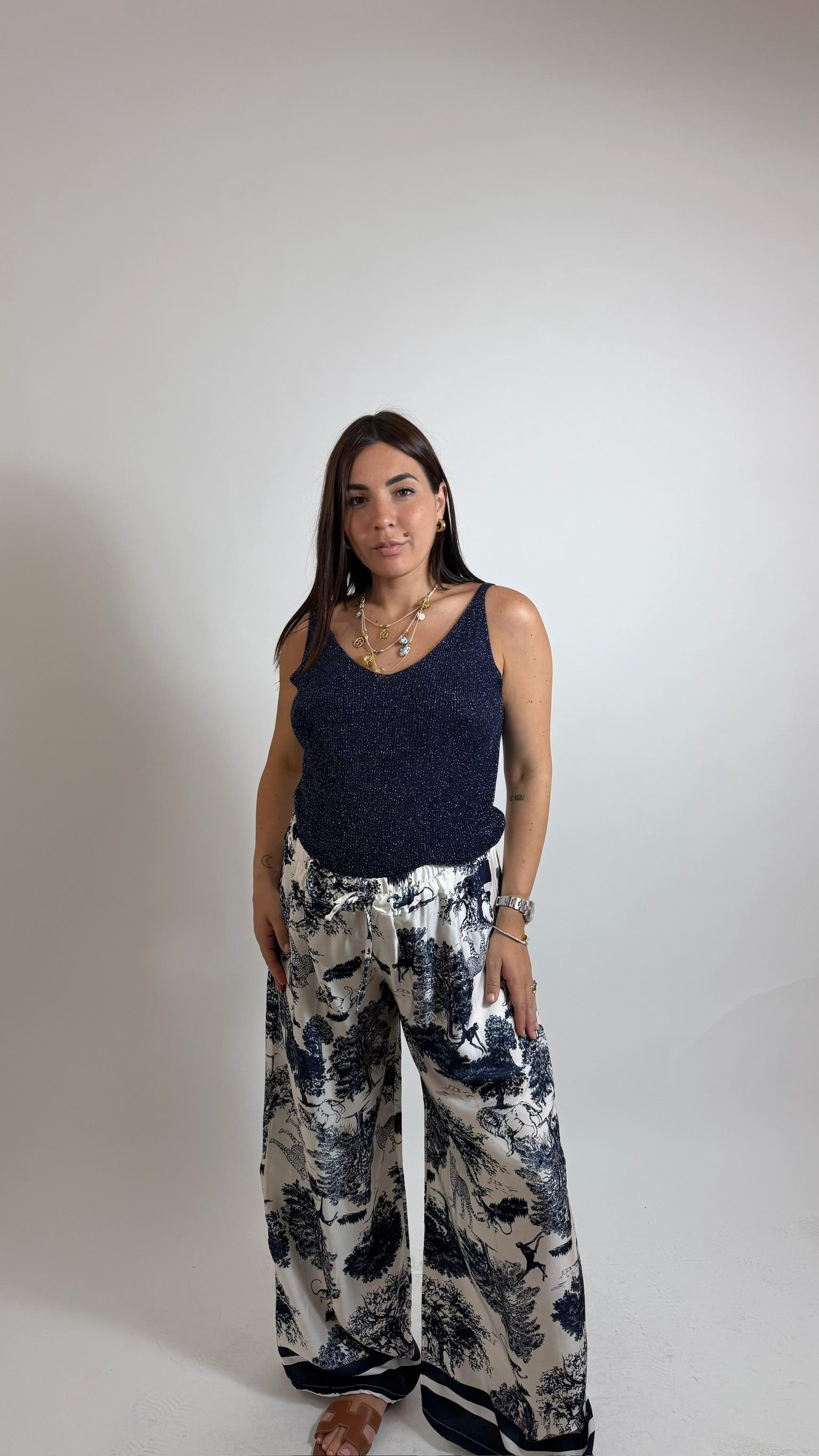 Pantalone Beach Club Blu