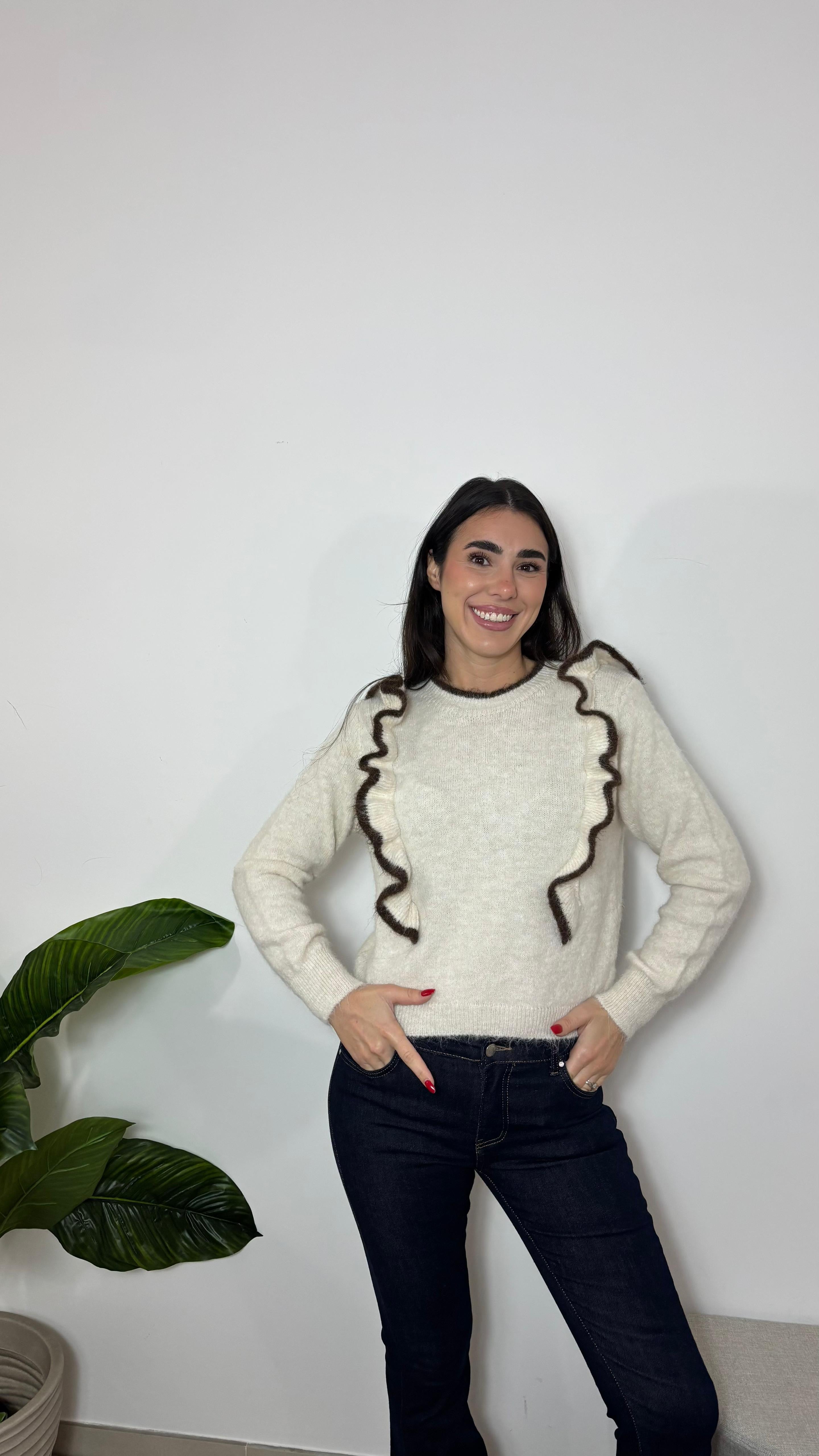 Pull Cozy Ruffles Burro