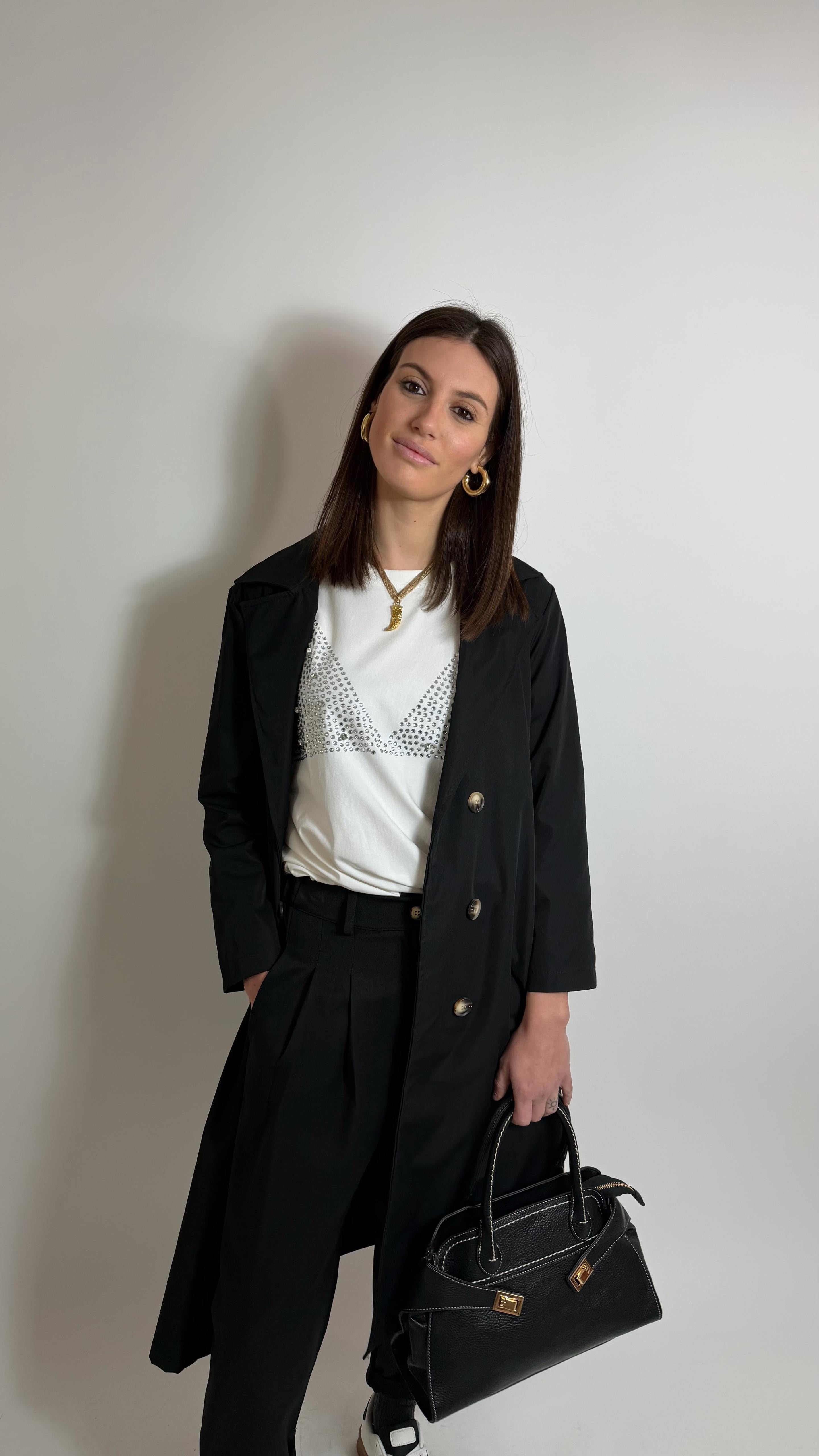 Pantalone Relax Nero