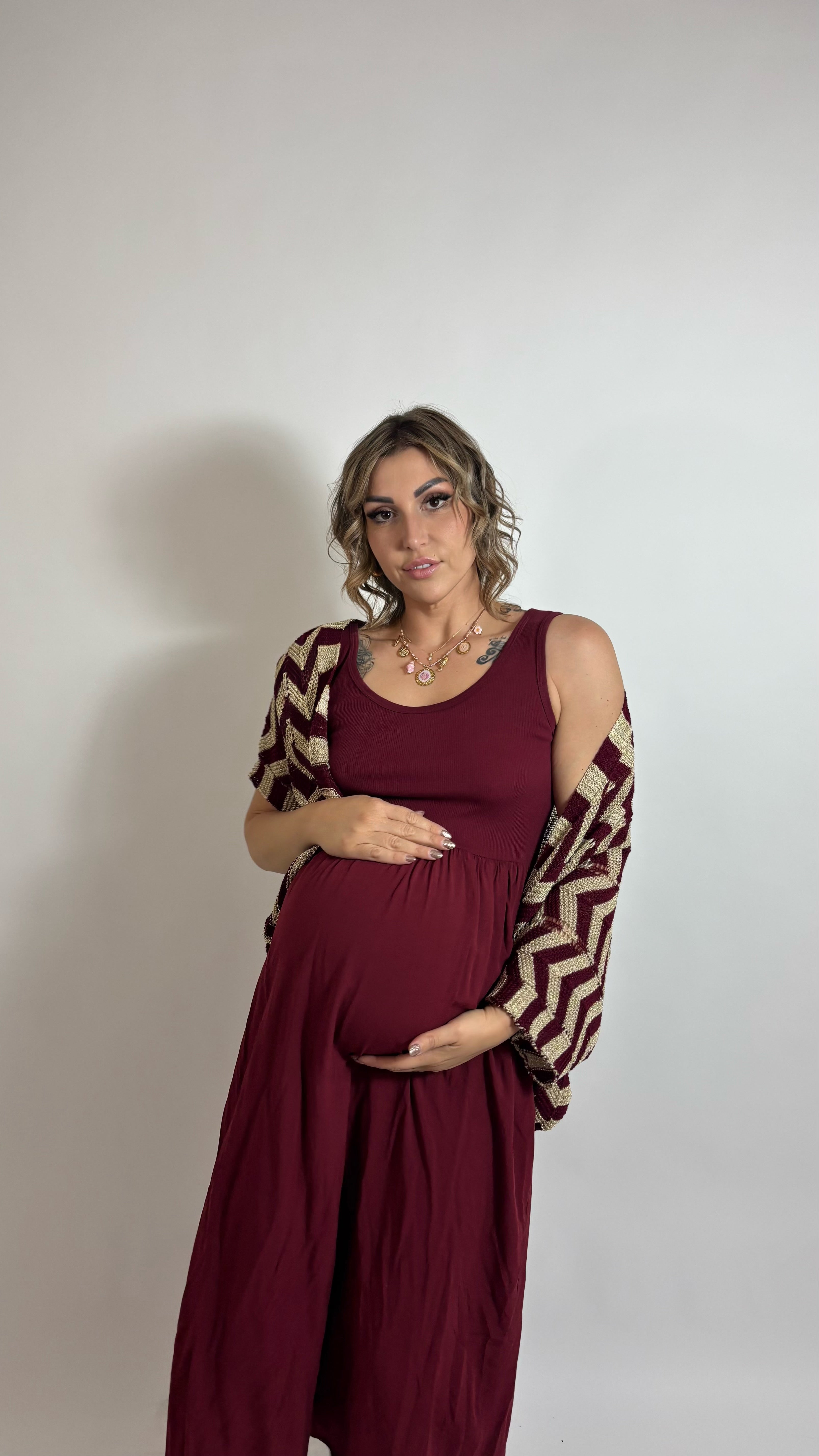 Abito Basic Tank Rosso India