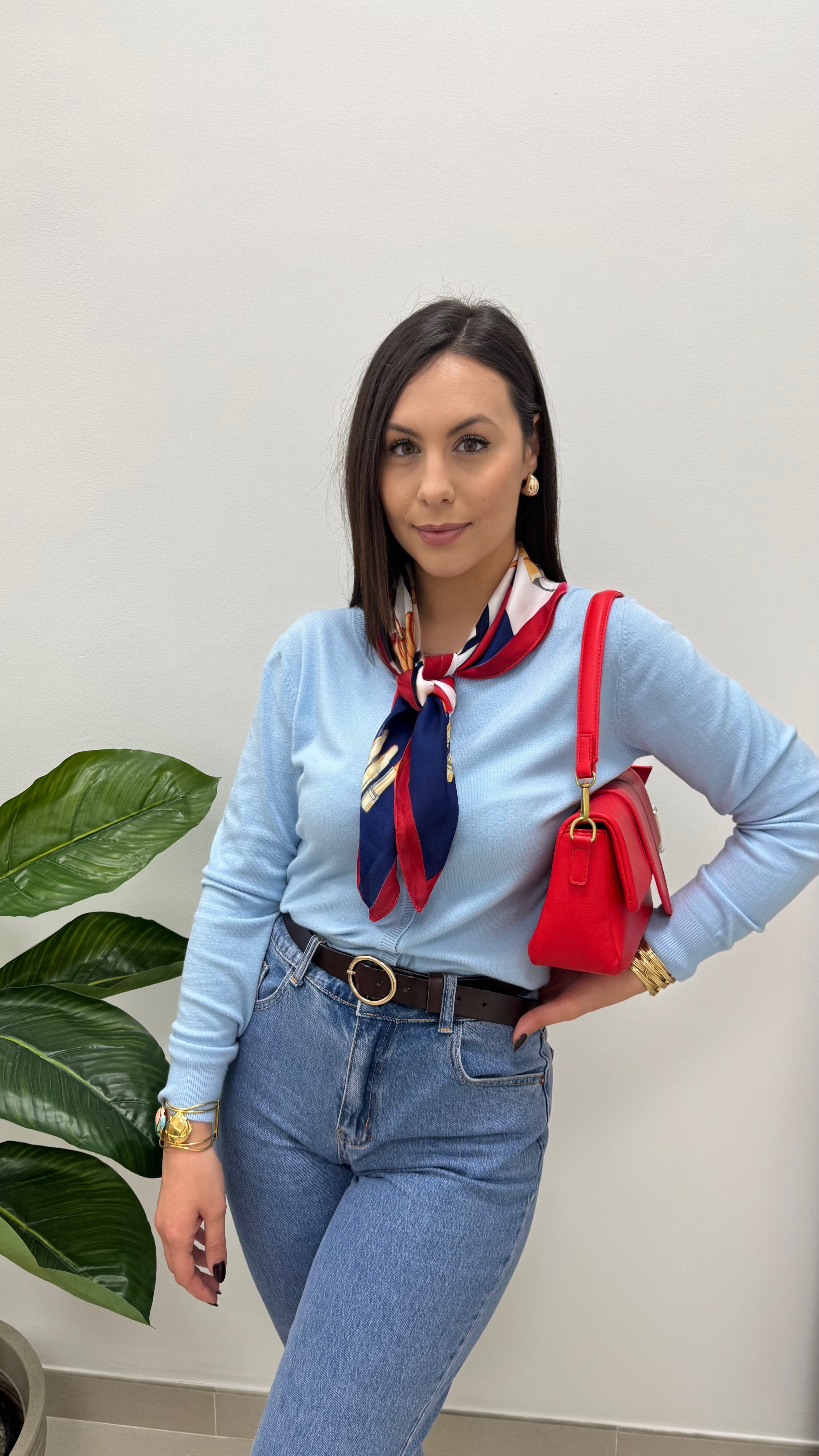 Pull Be You Bottoncini Azzurro