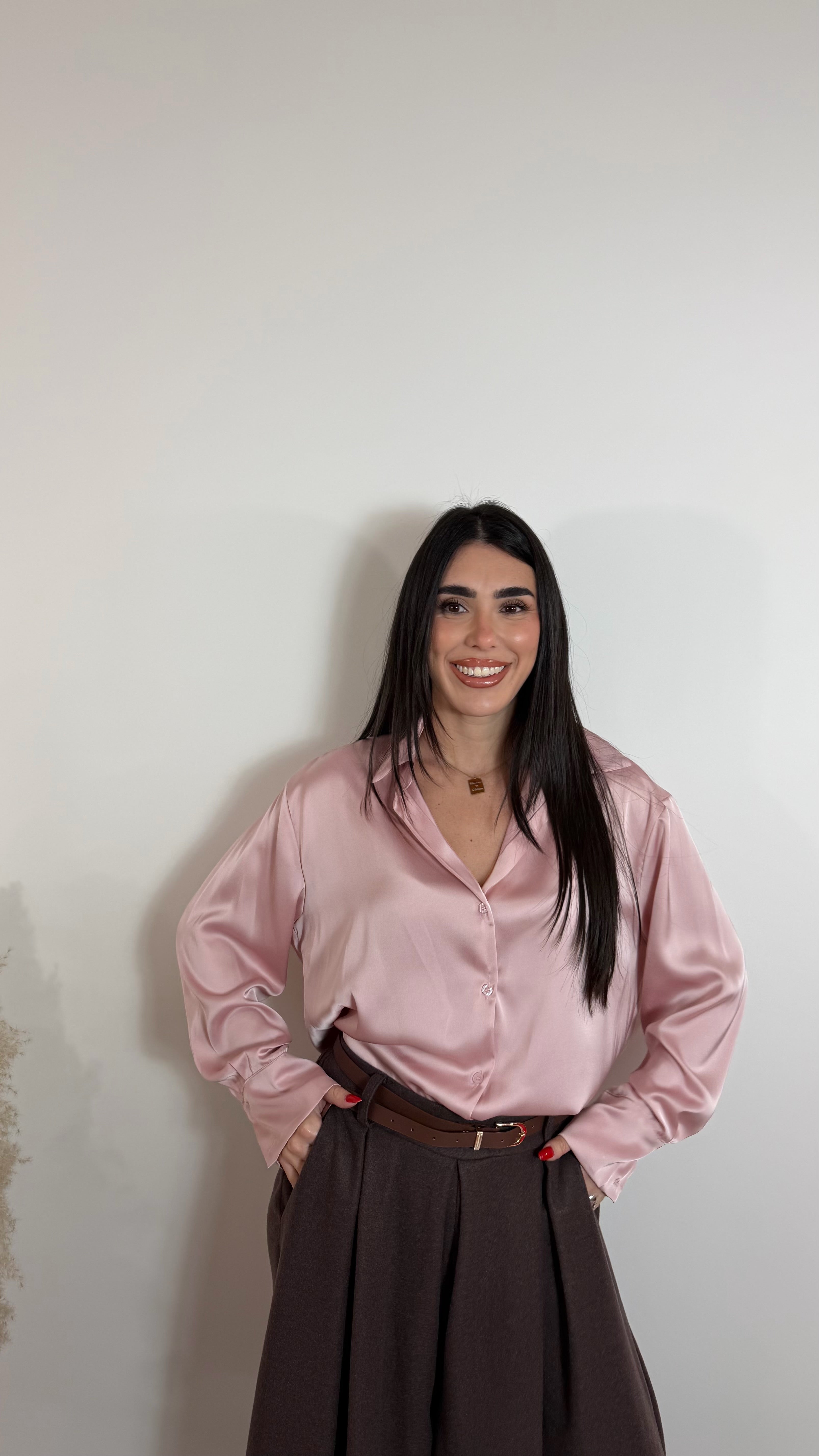 Blusa Silk Pink Soft