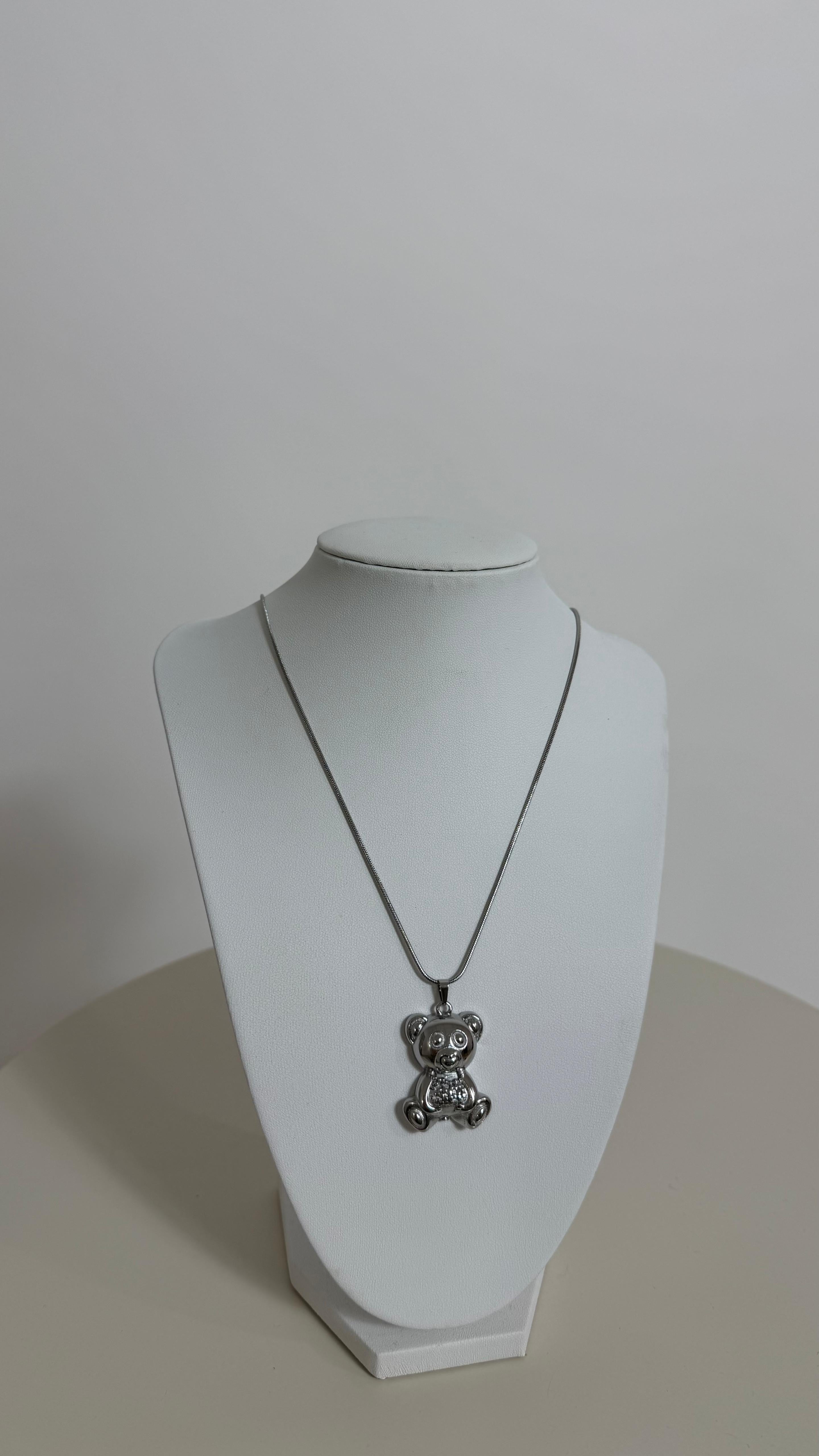 Collana Teddy Silver