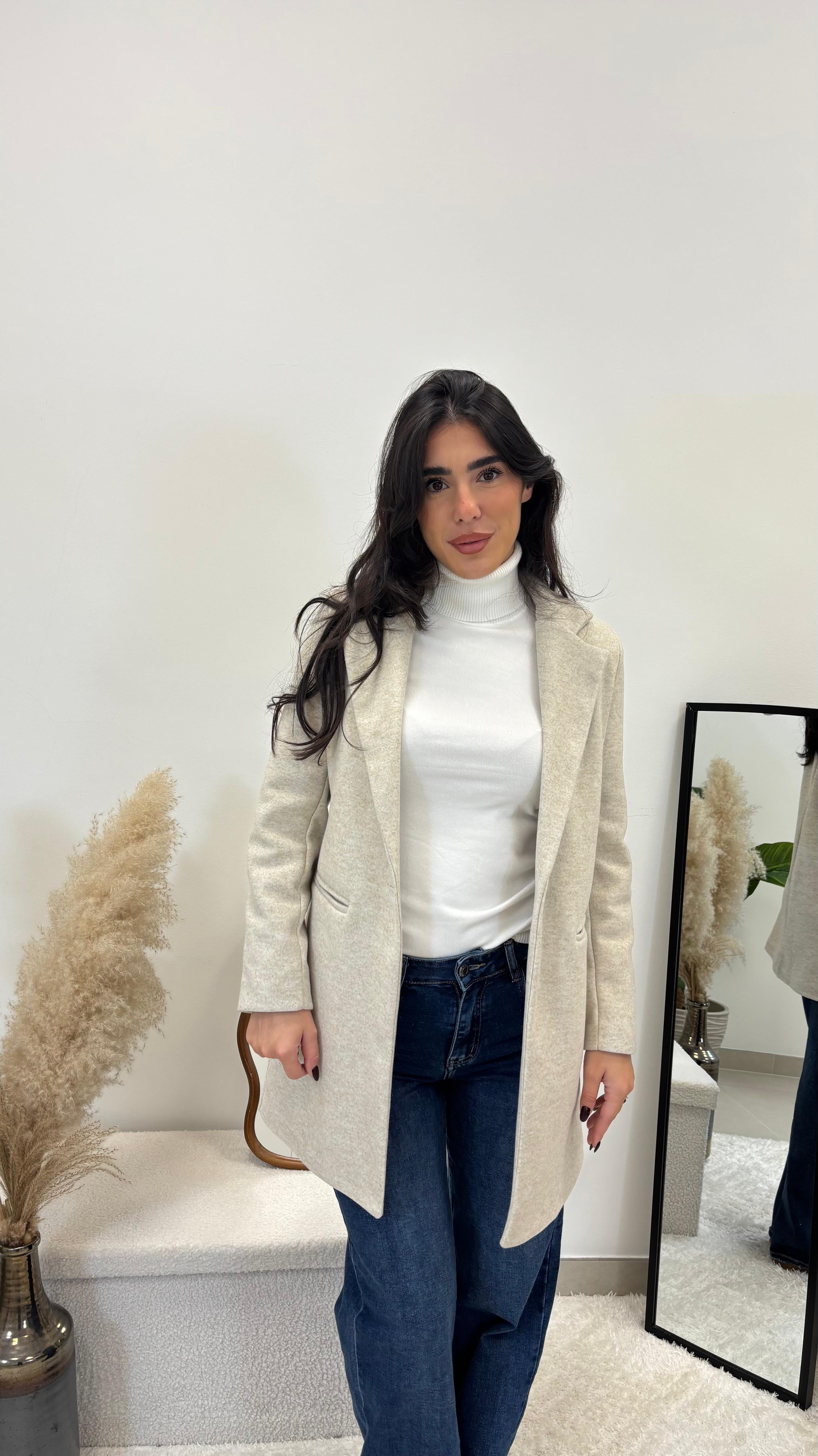 Coat Regular Fit Burro