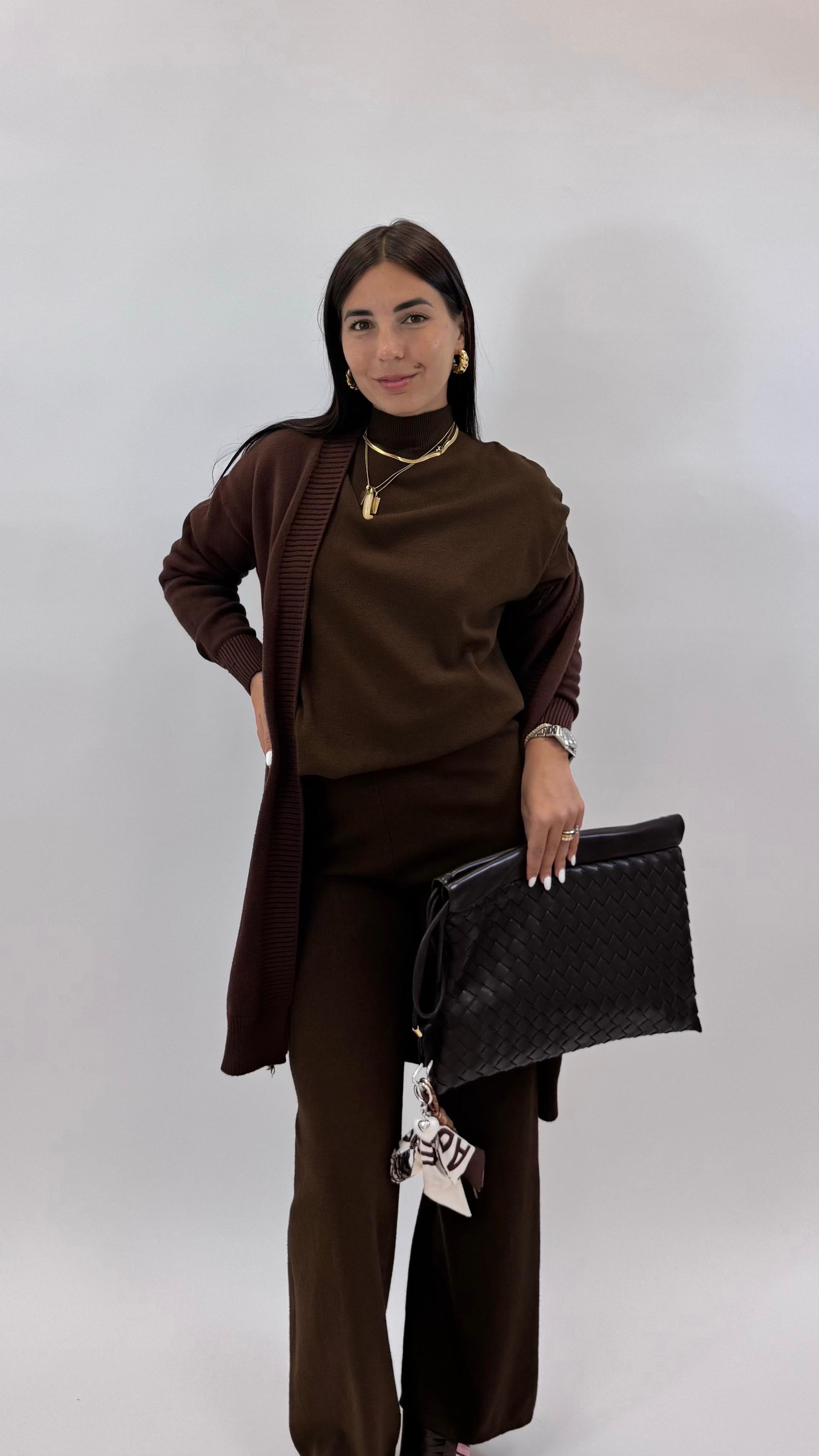 Cozy Cordset Extrasoffice Cioccolato