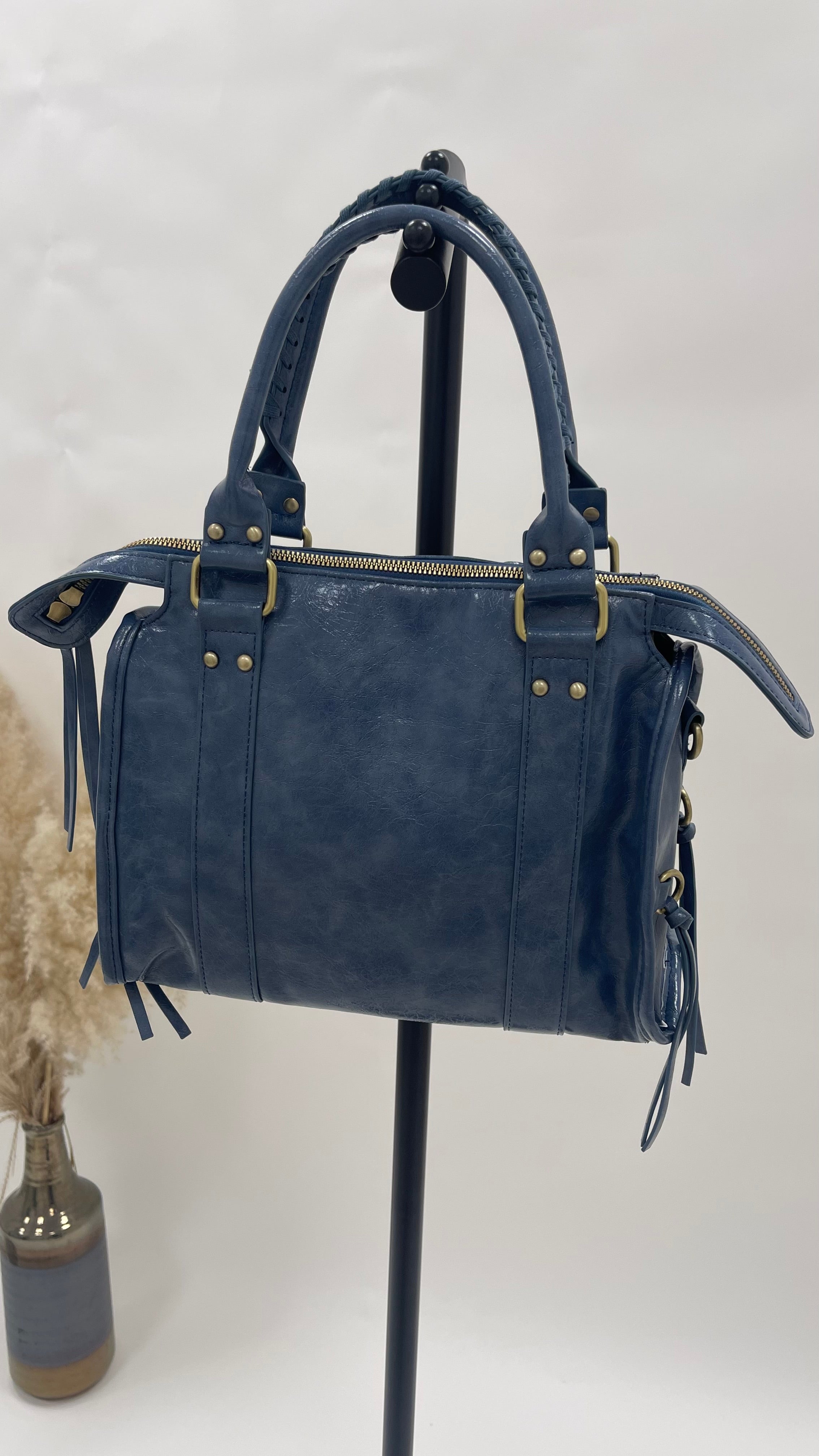 Citybag Inspo B. Vernice Ceruleo