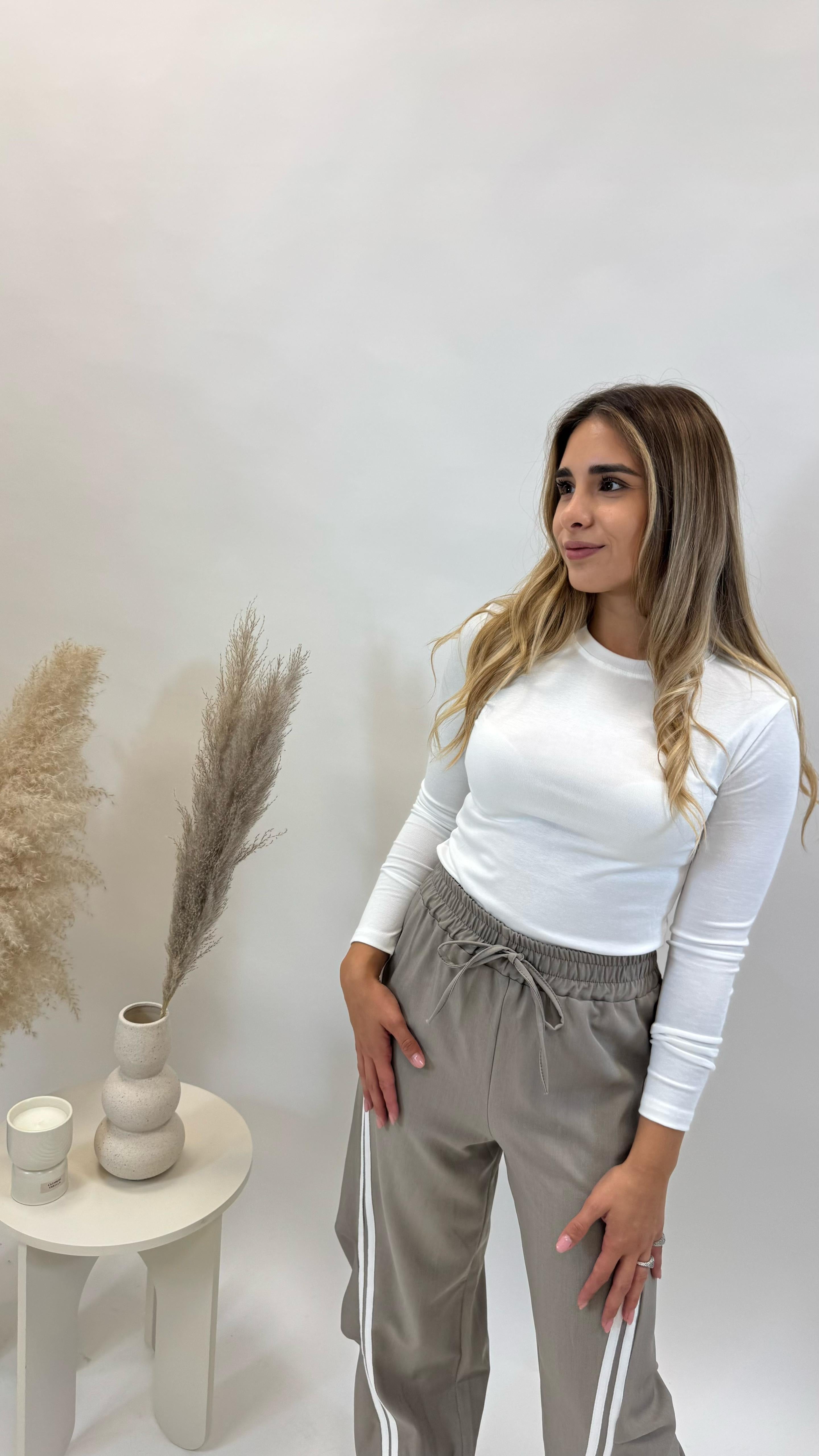 Maglia Basic White