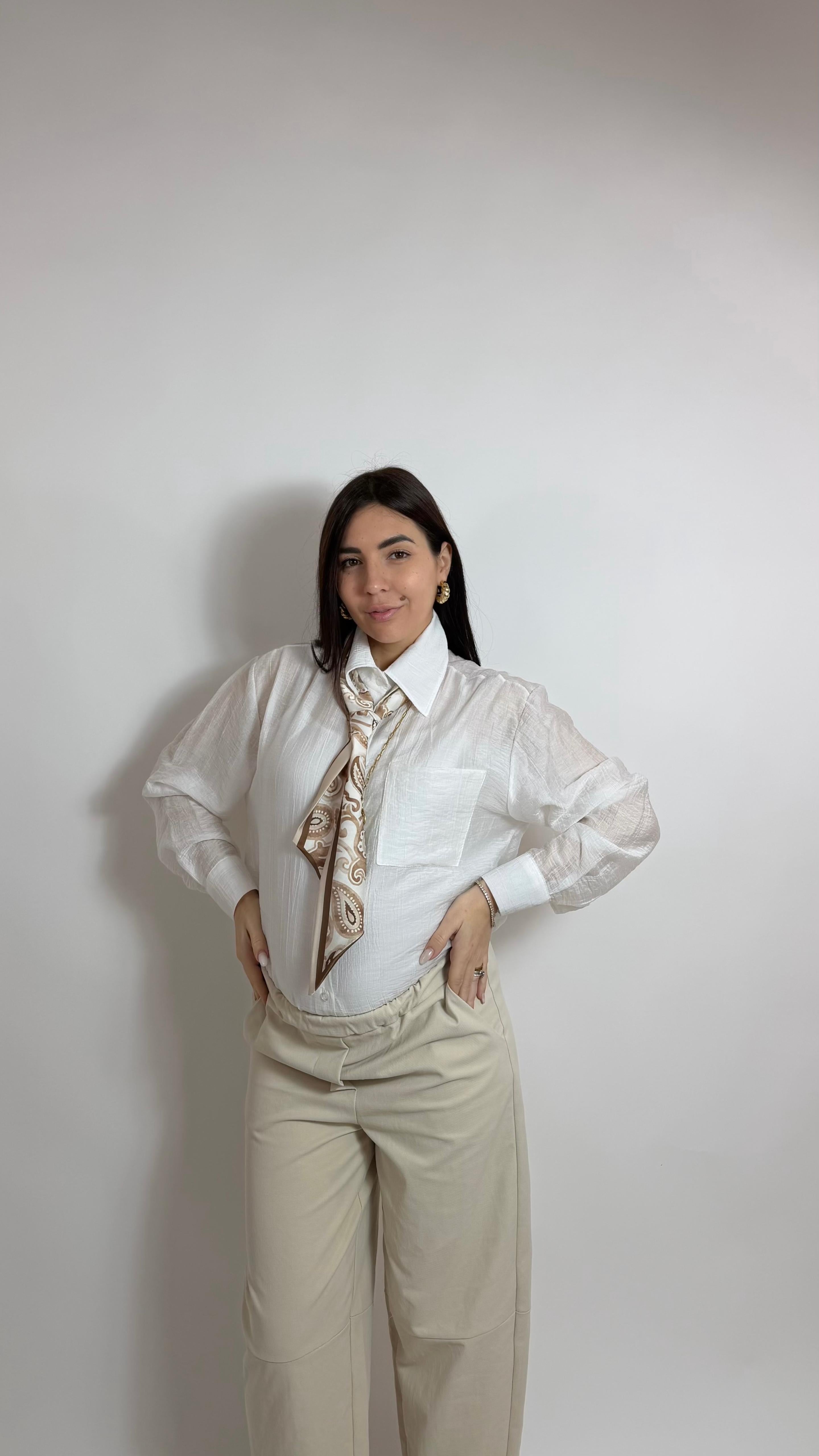 Camicia Cravatta Silk