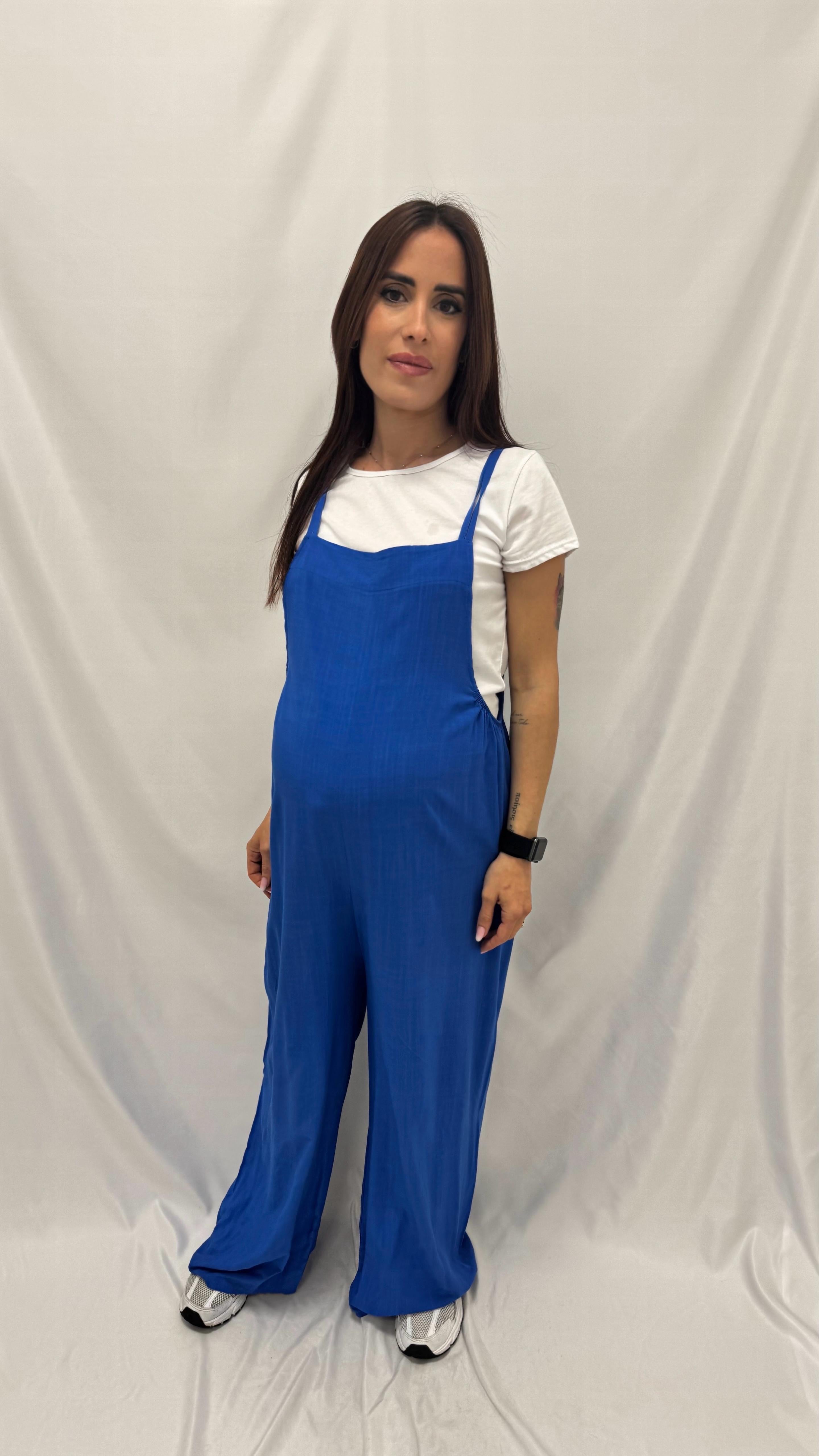 Salopette Safari T-Shirt inclusa Electric Blue