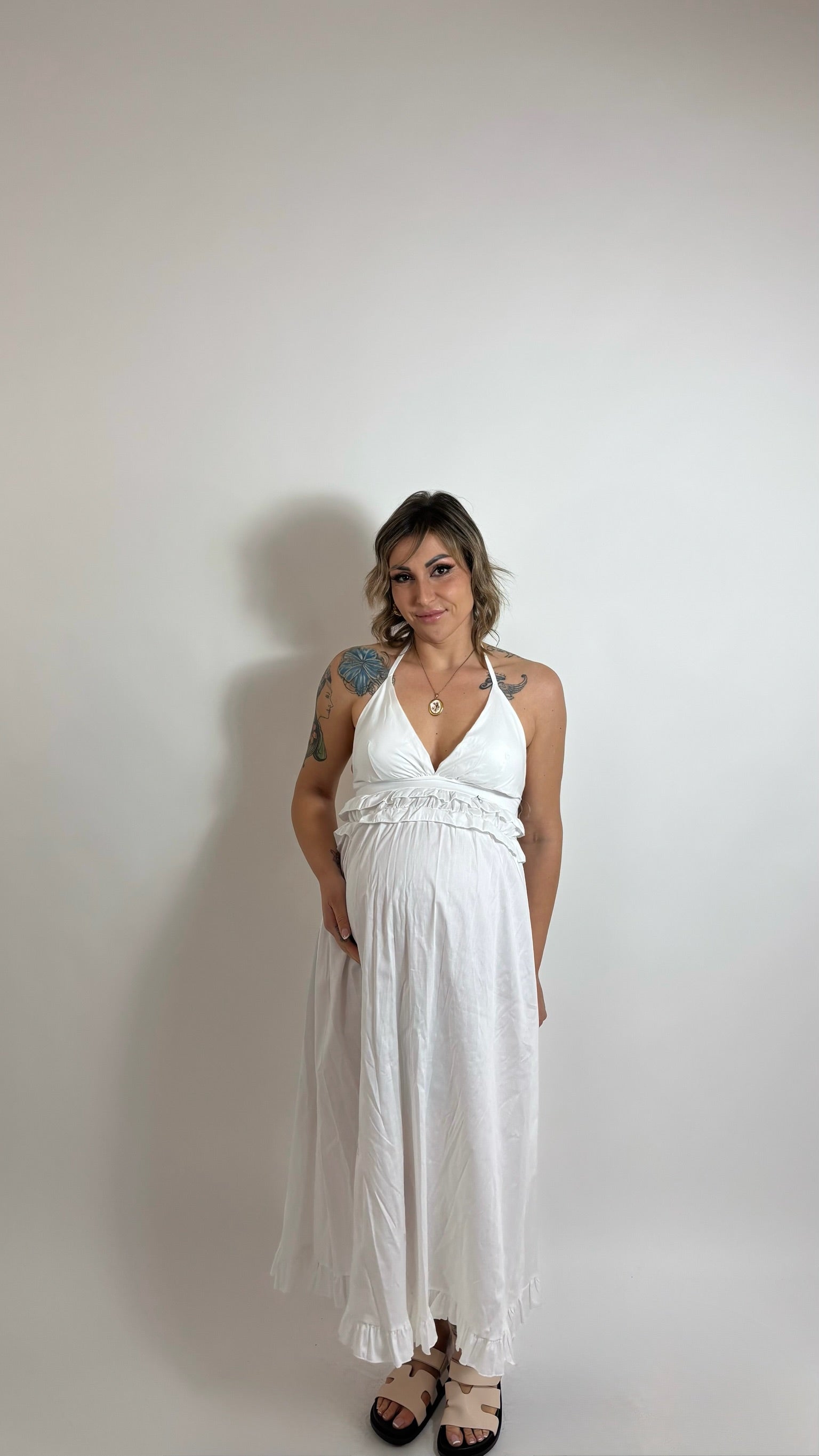 Abito Bon Bon Bianco