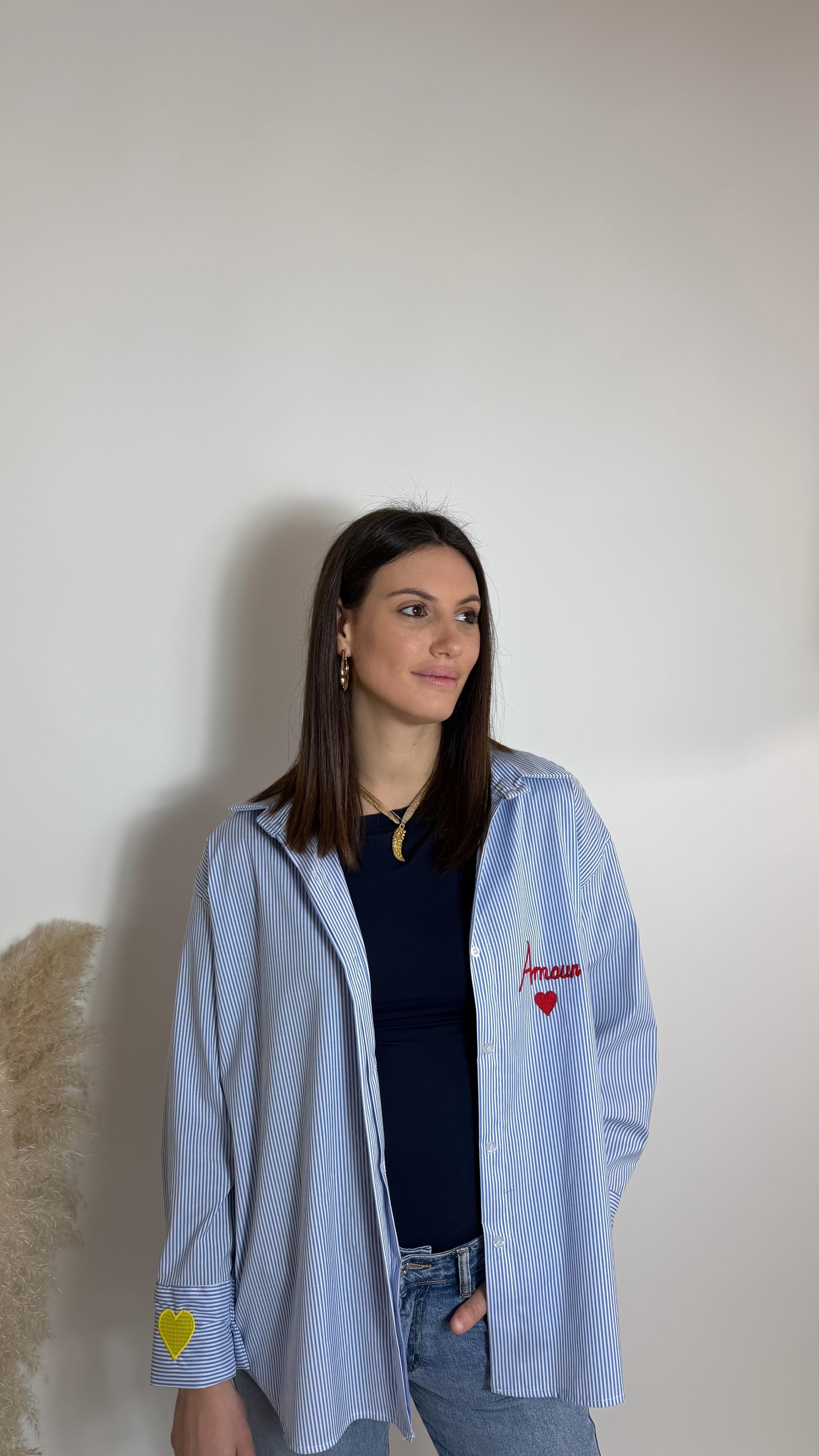 Camicia Stripes Amour