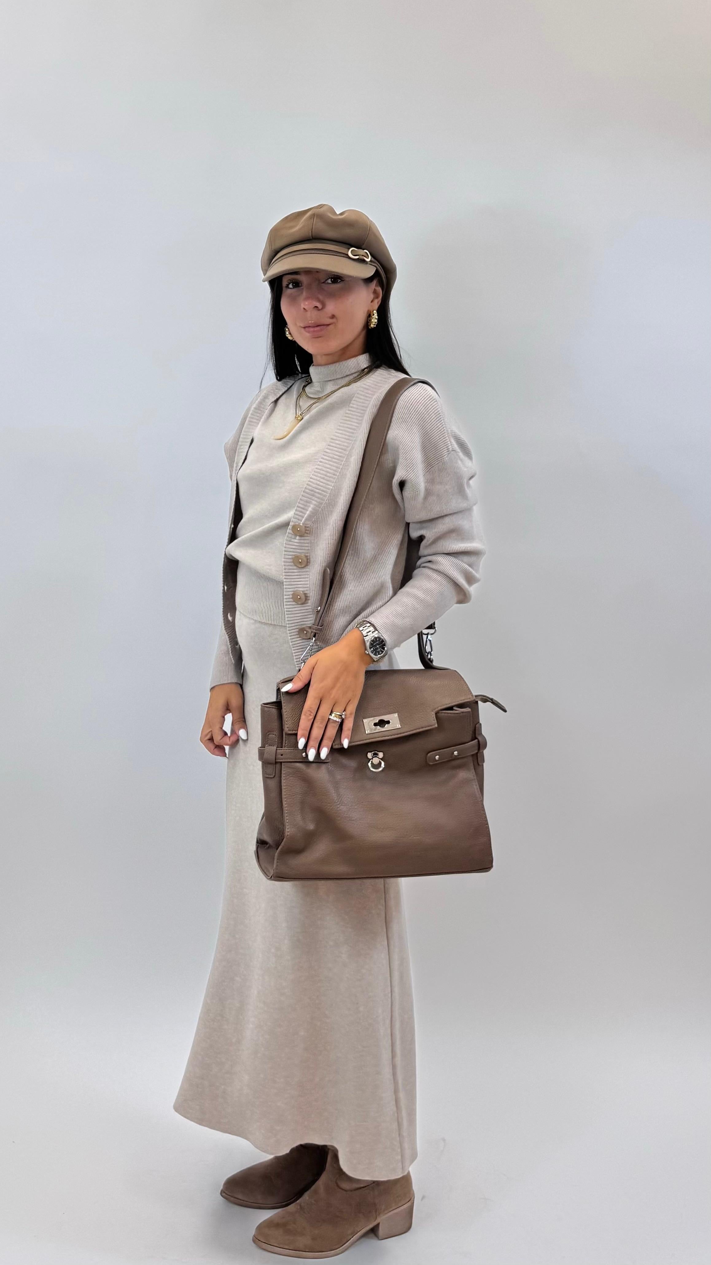 Set Longuette e Dolcevita Tortora