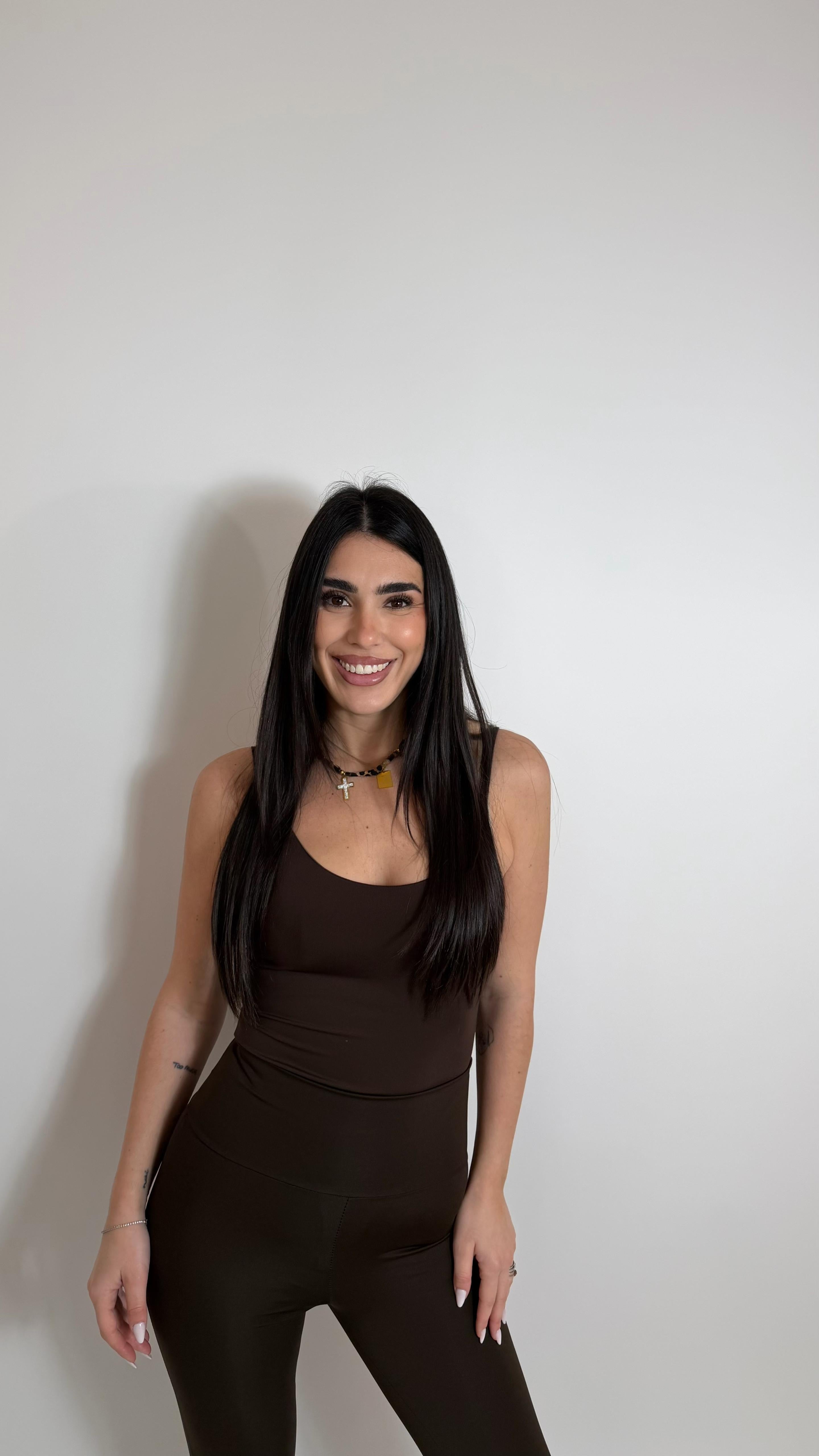 Panta Flare Lycra Choco