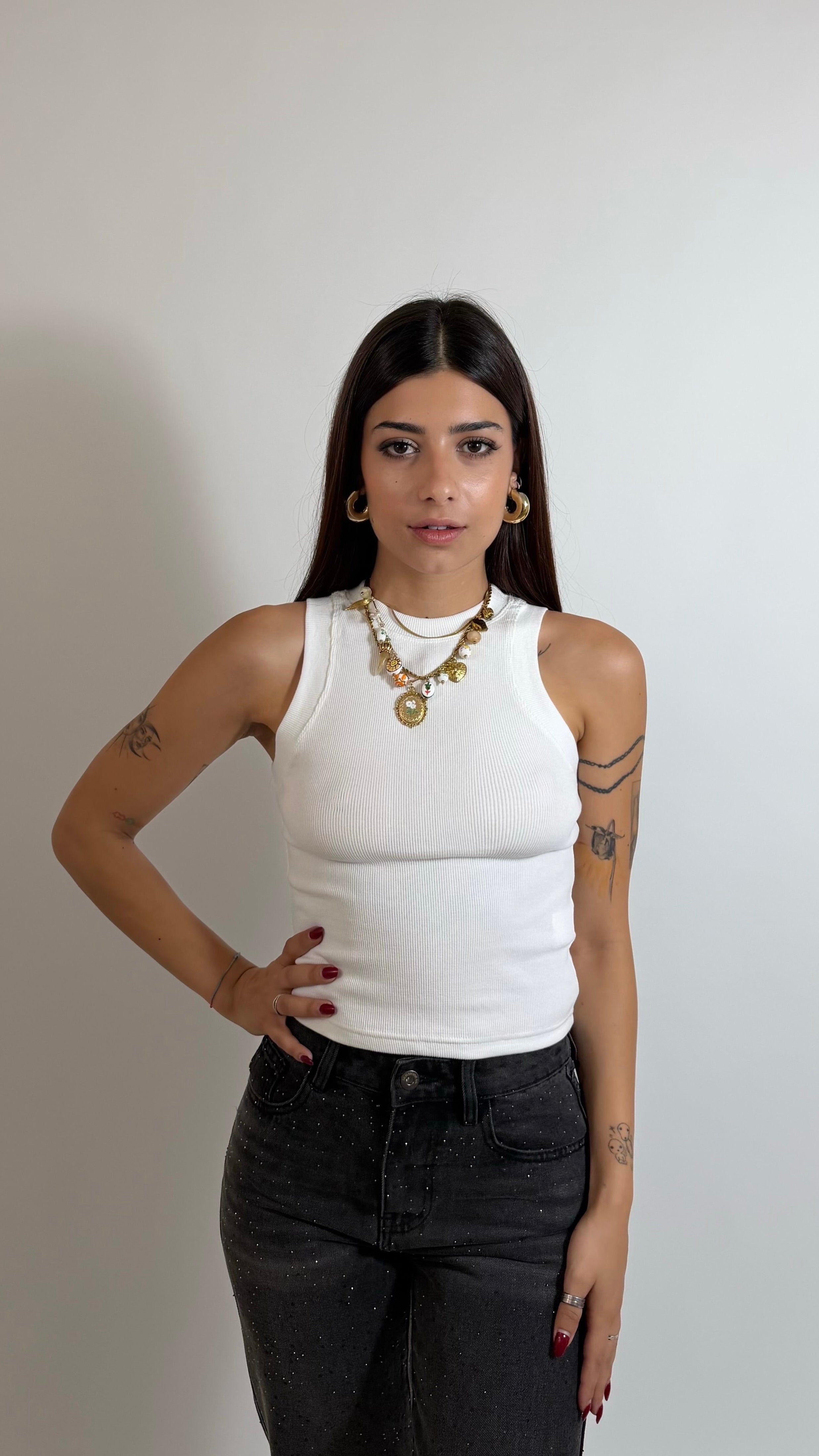 Canotta Vogue Bianca