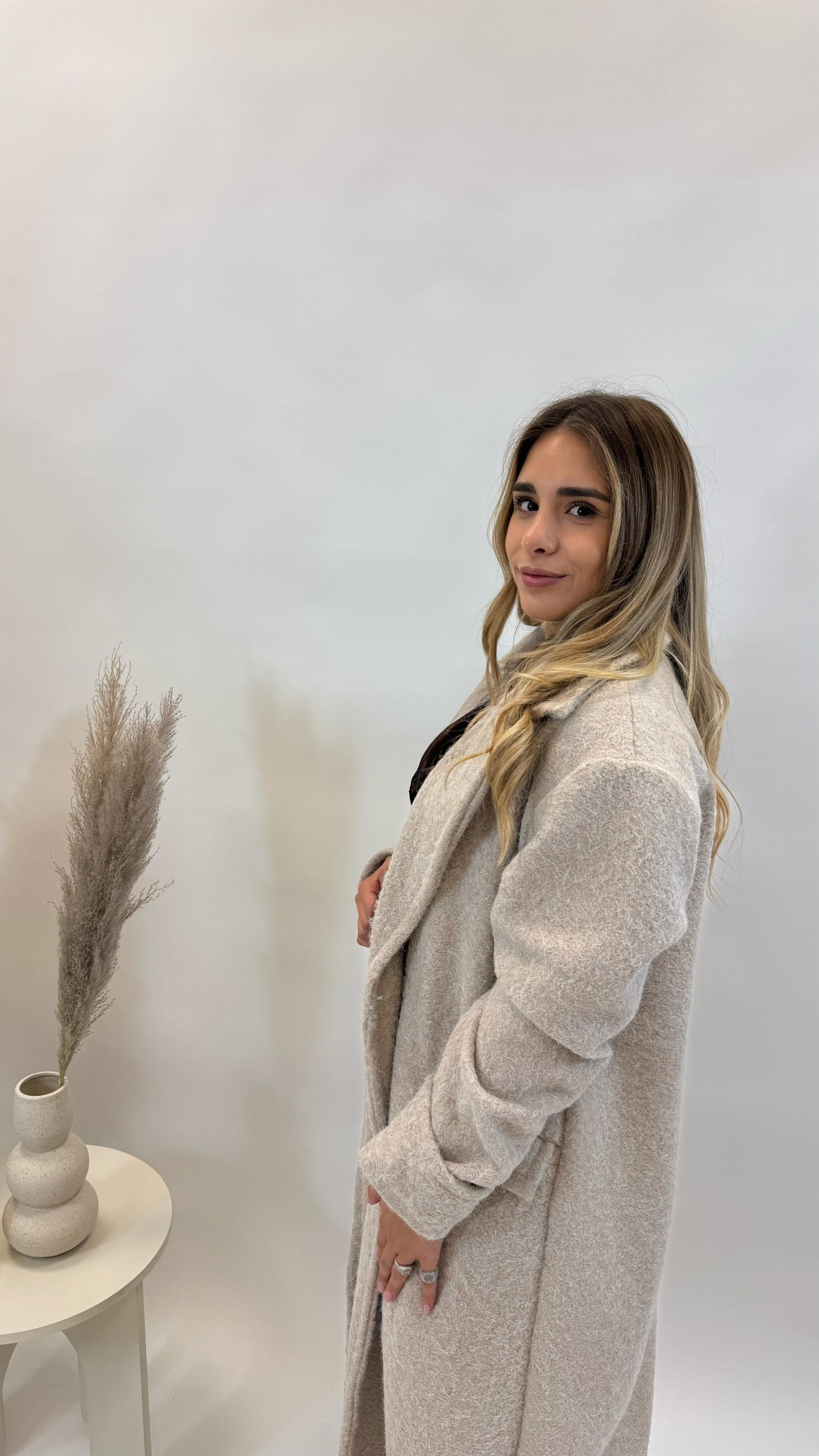 Cappotto Simil Teddy Burro