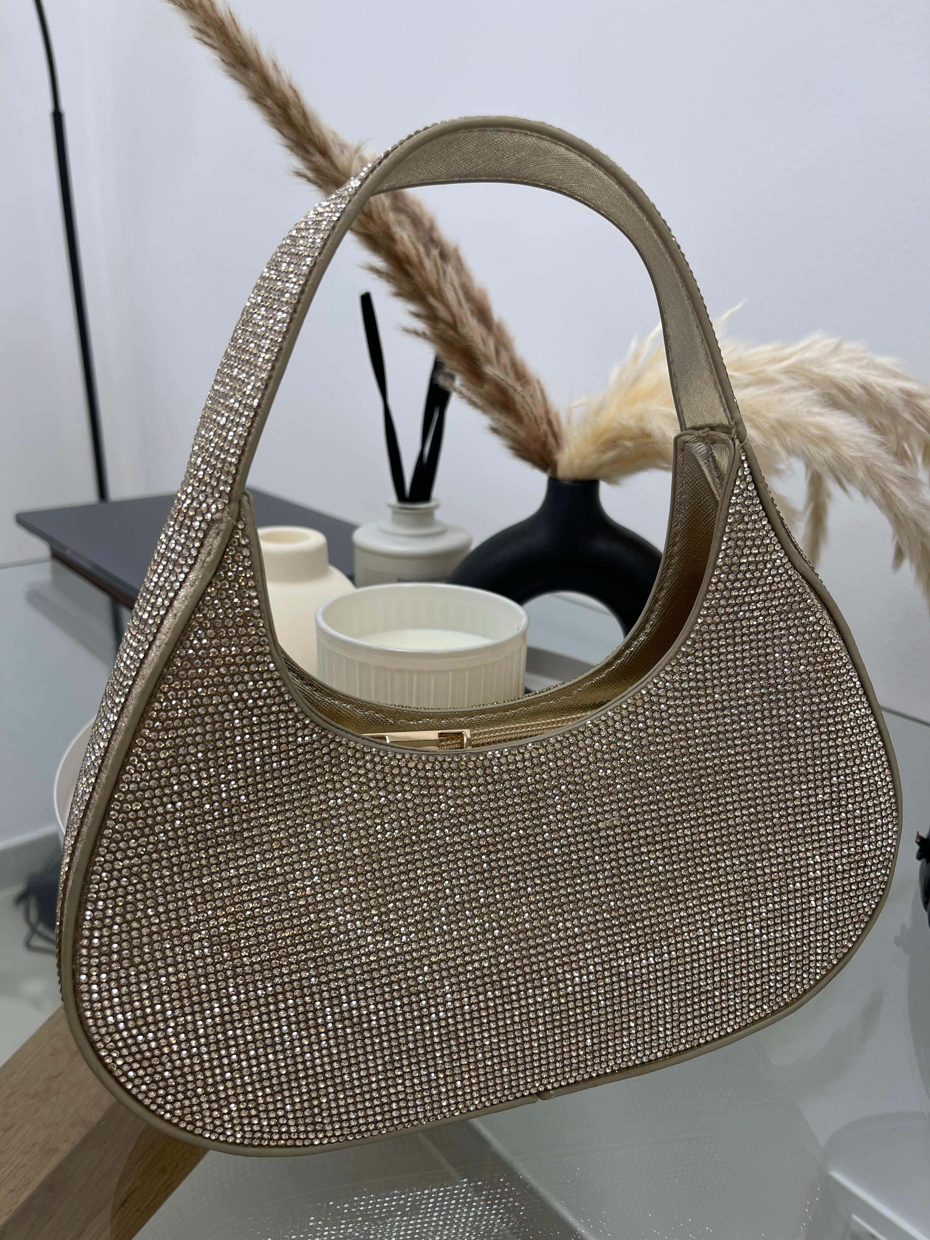 Bag Strass Gold