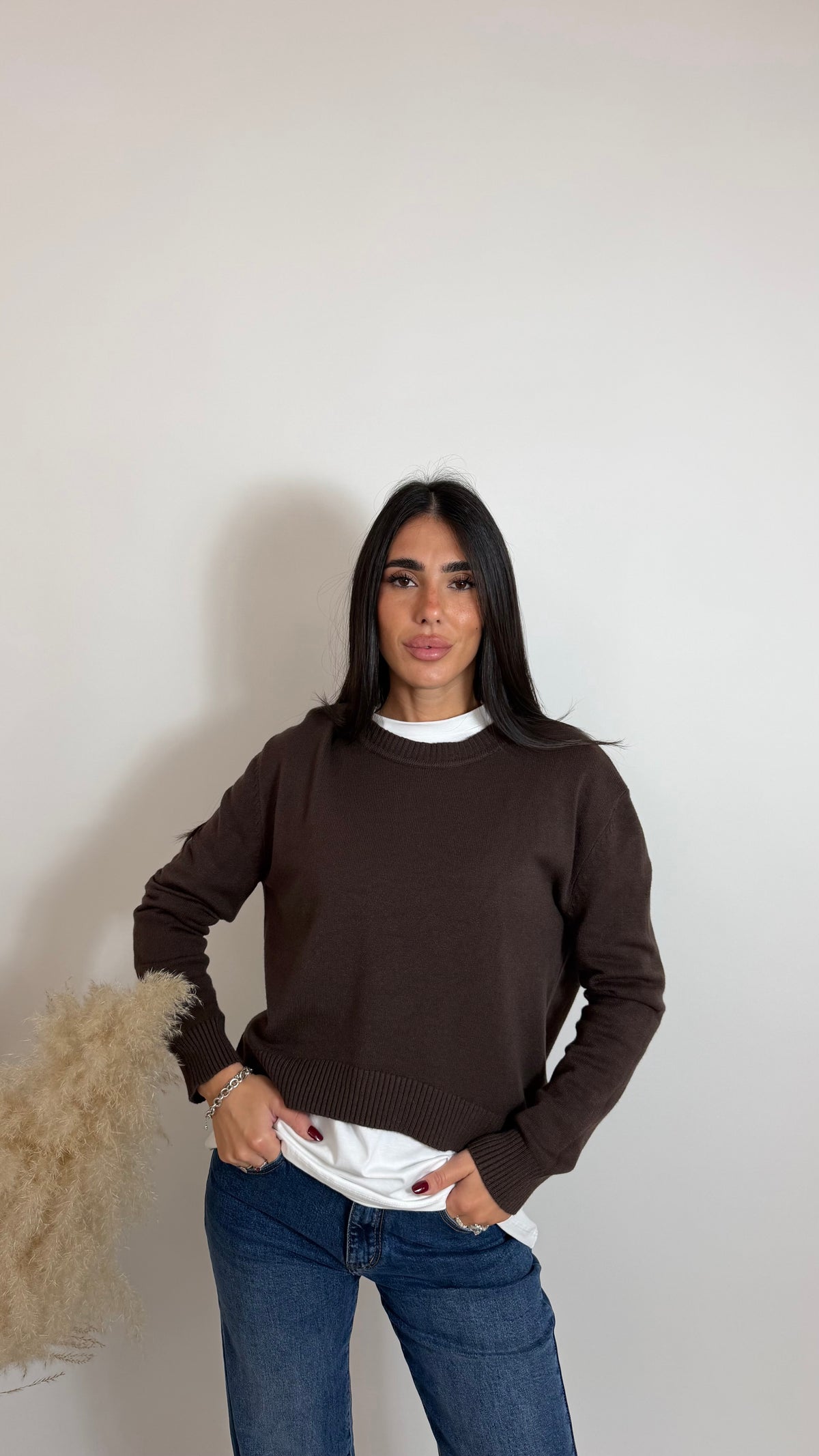 Pull Daily Girocollo Choco